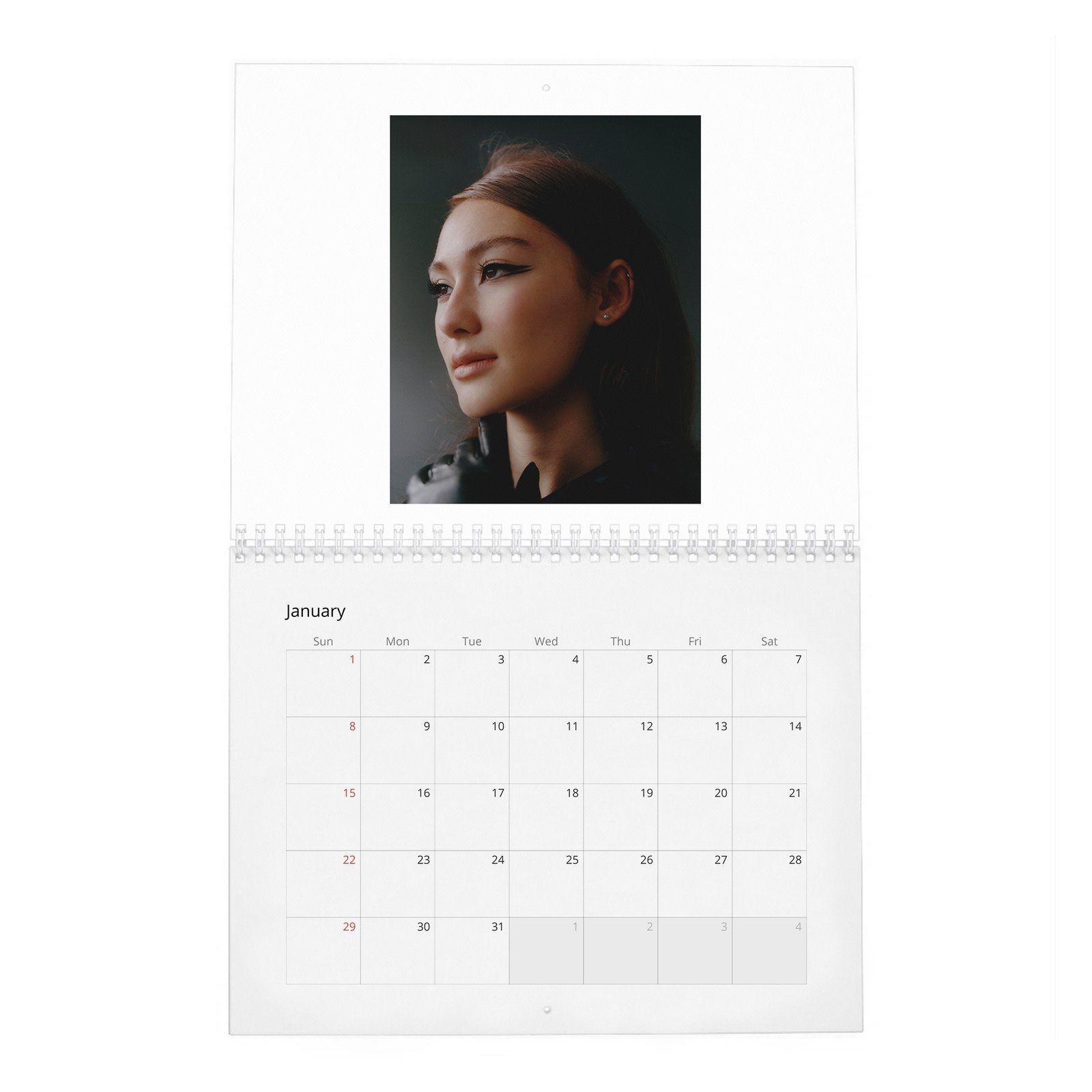 01 Lola Tung - Laterals 2027 Wall Calendar