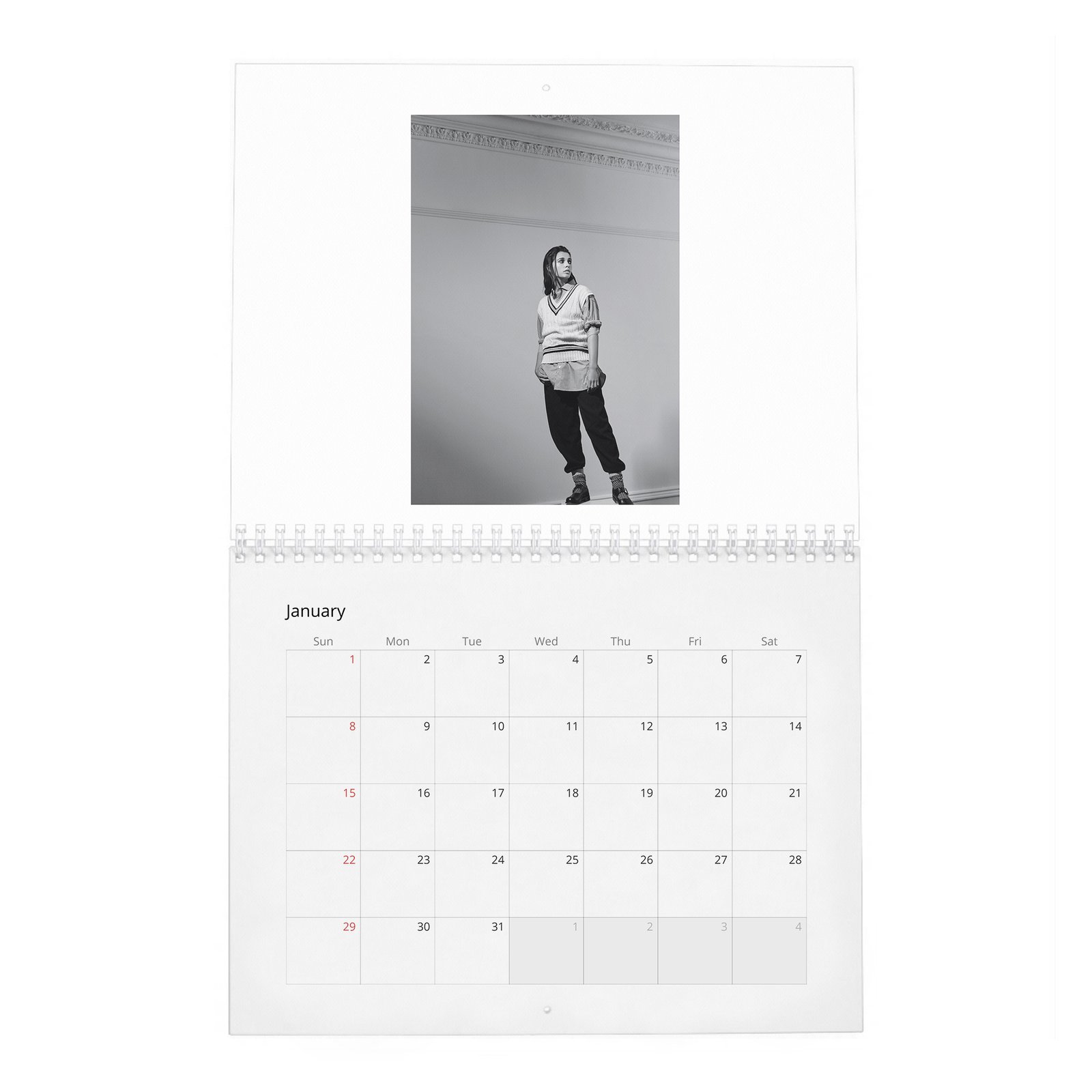 Naomi Scott - A New Superhero 2027 Wall Calendar