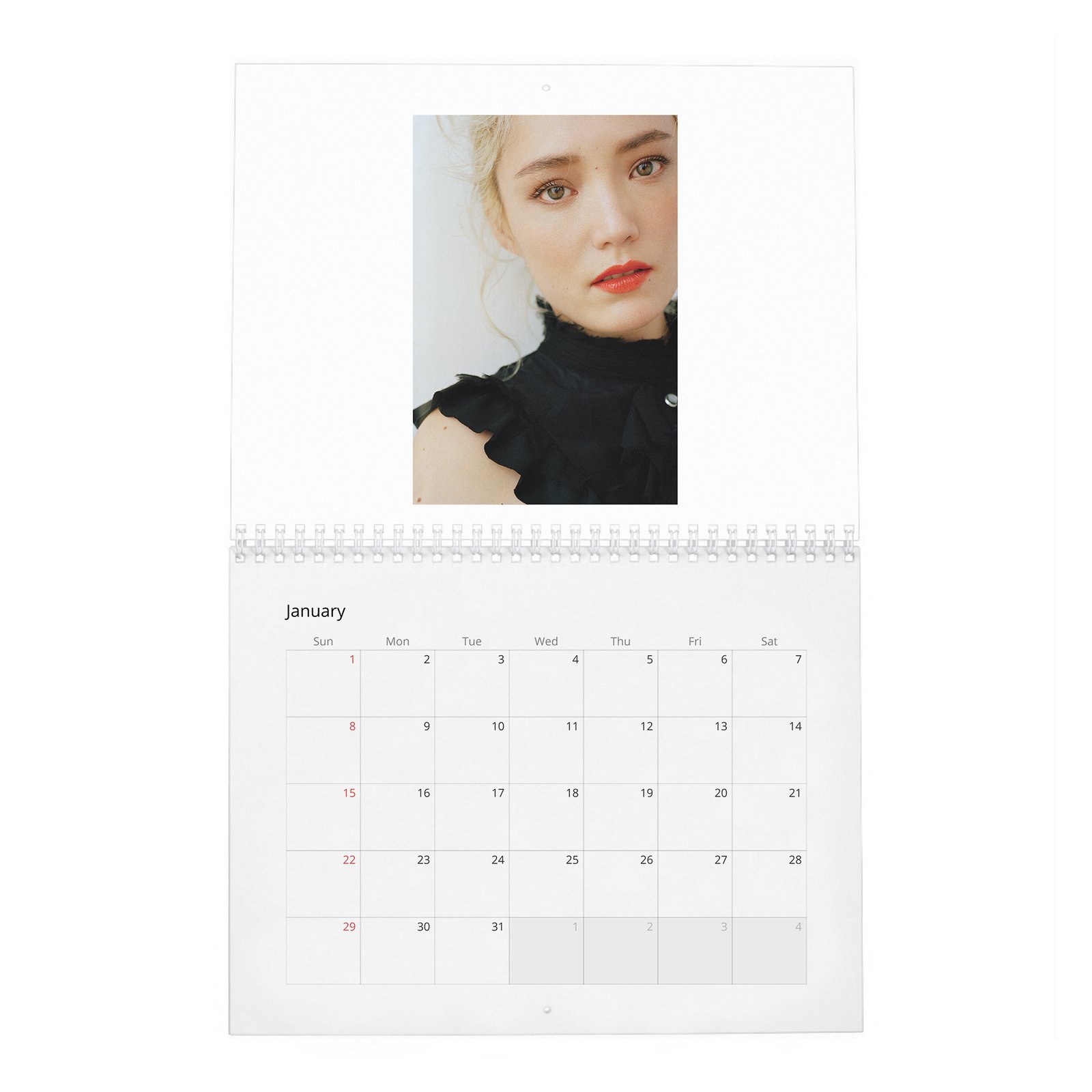 01 Pom Klementieff - Laterals 2027 Wall Calendar