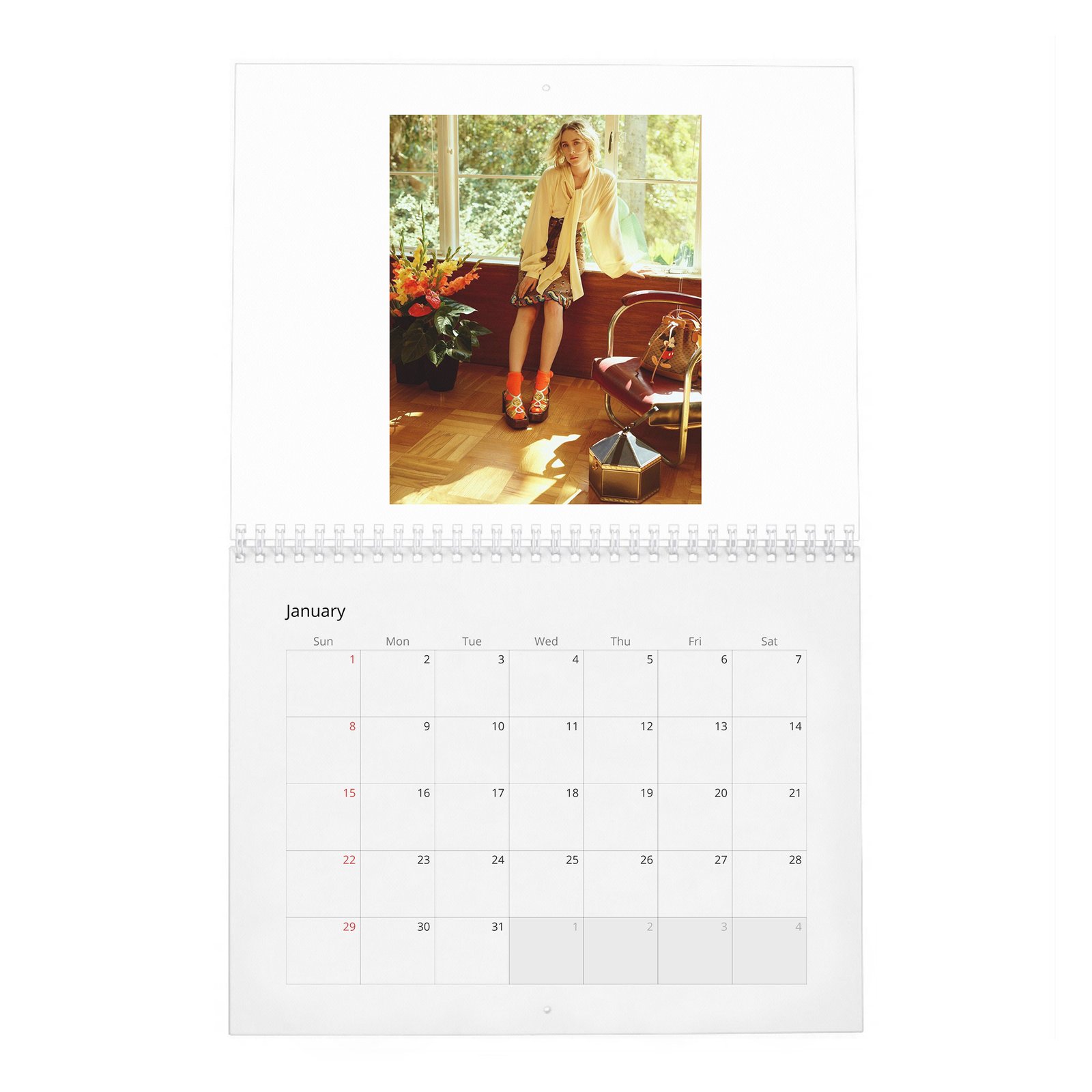01 Saoirse Ronan - Our Newest Jo March 2027 Wall Calendar