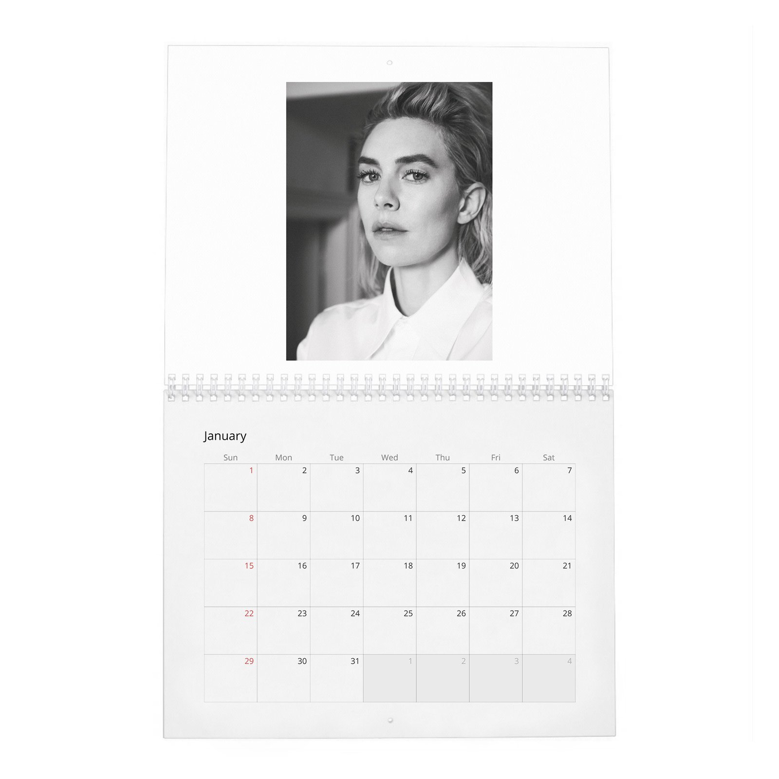 01 Vanessa Kirby - A New Light 2027 Wall Calendar