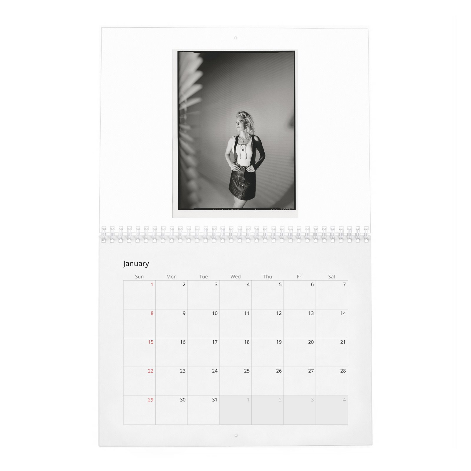01 Vanessa Kirby - Time Is Now 2027 Wall Calendar