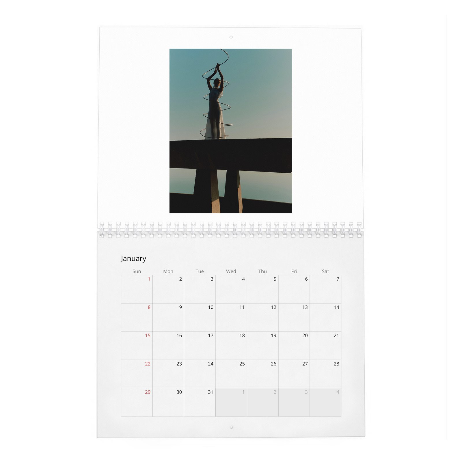 01 Zendaya - Future Human 2027 Wall Calendar