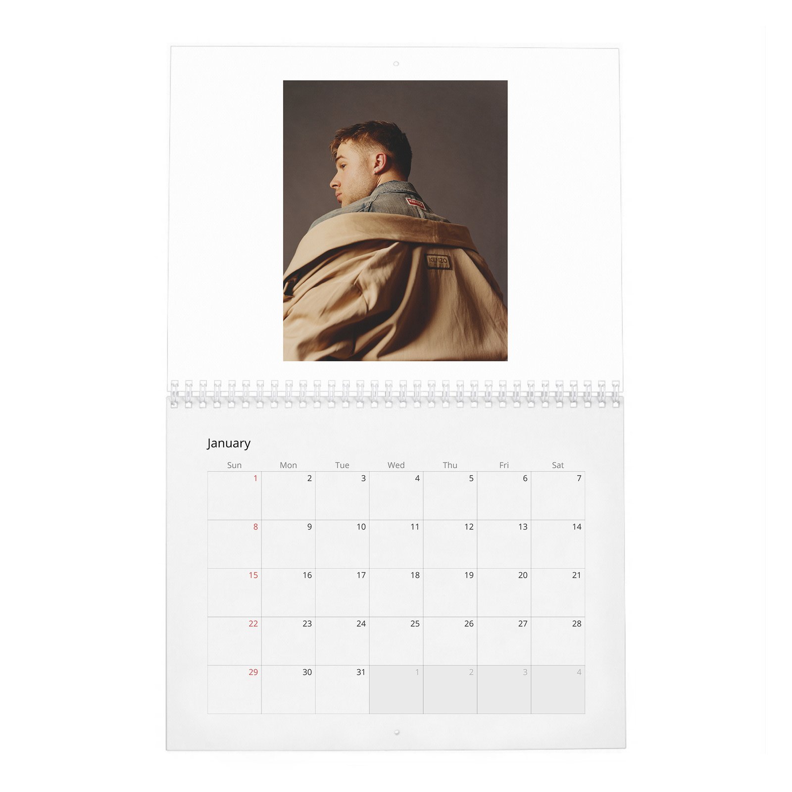 Ed Mc Vey - Content 2027 Wall Calendar