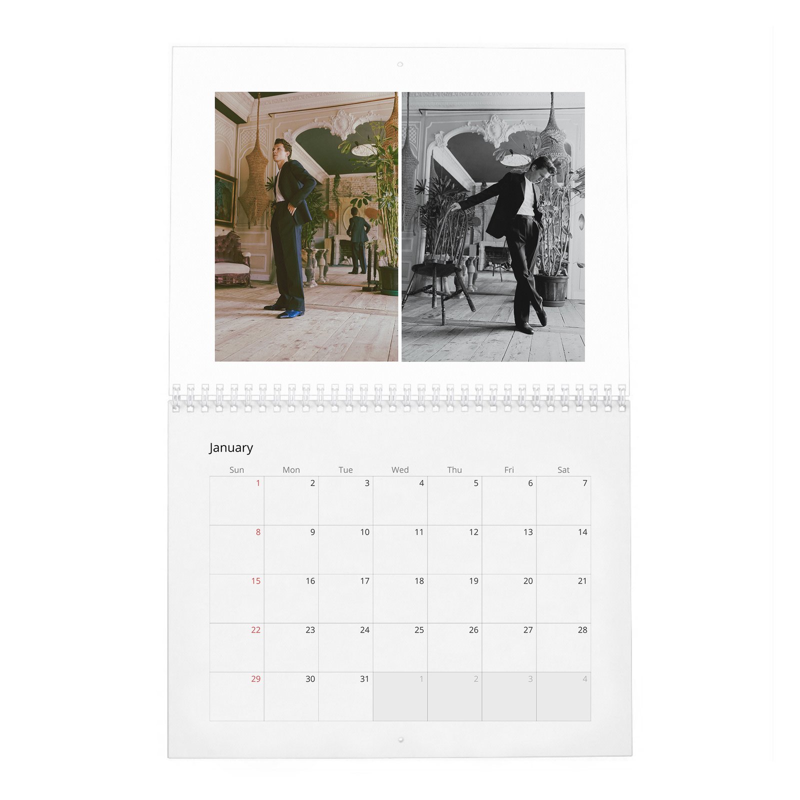 Tom Holland - Braces For Impact 2027 Wall Calendar