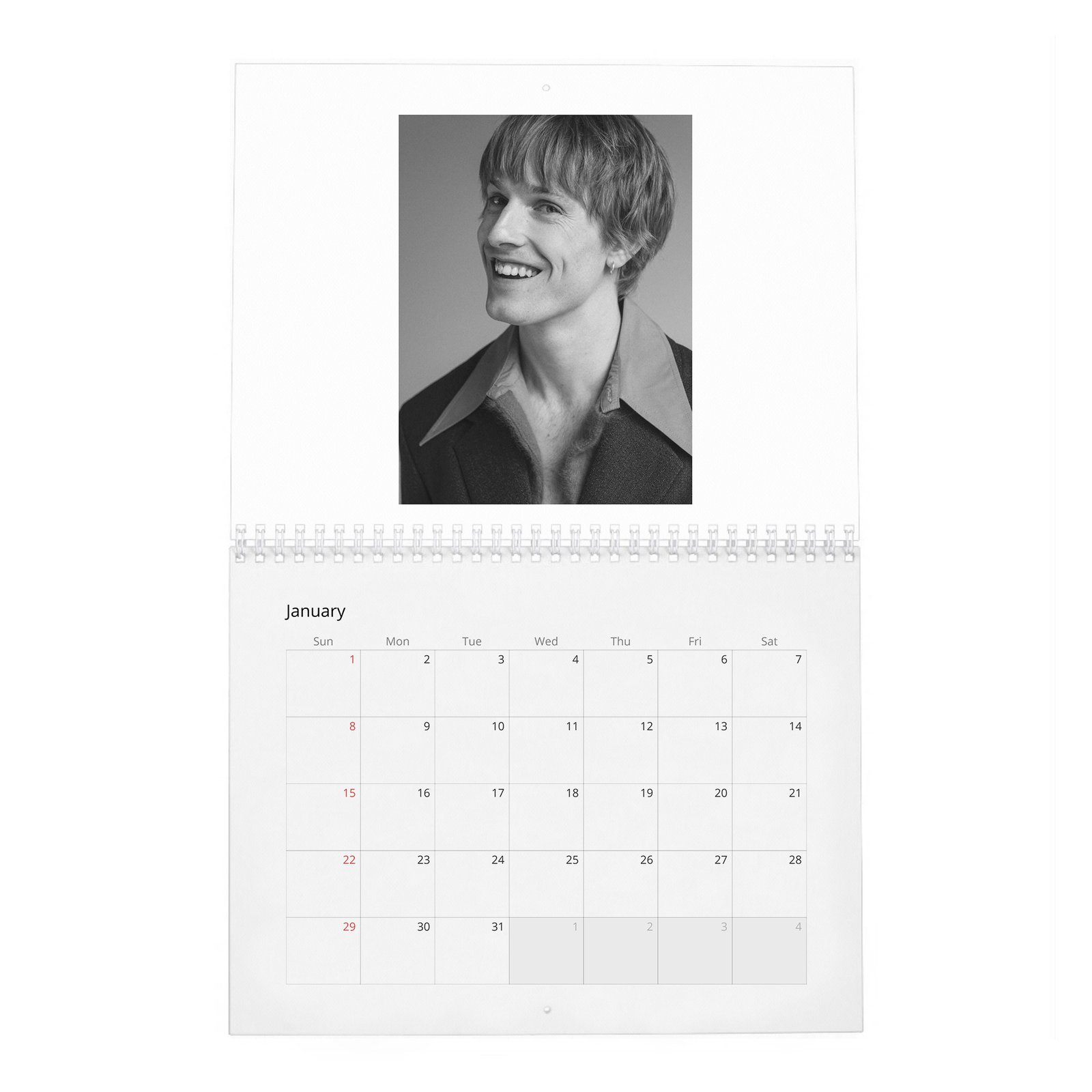 01 Louis Hofmann - In Conversation 2027 Wall Calendar