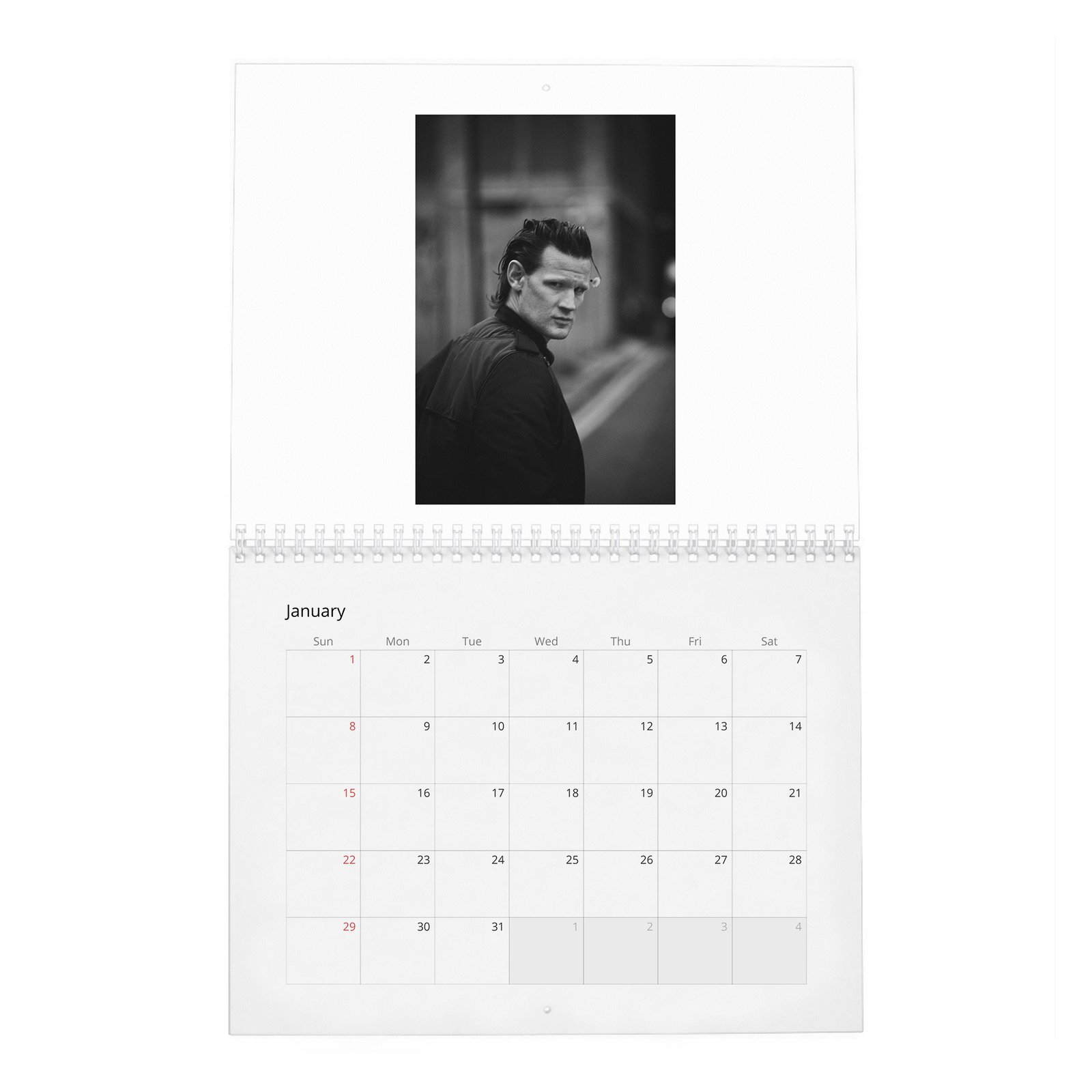 Matt Smith - Mr Smith Goes To Westeros 2027 Wall Calendar