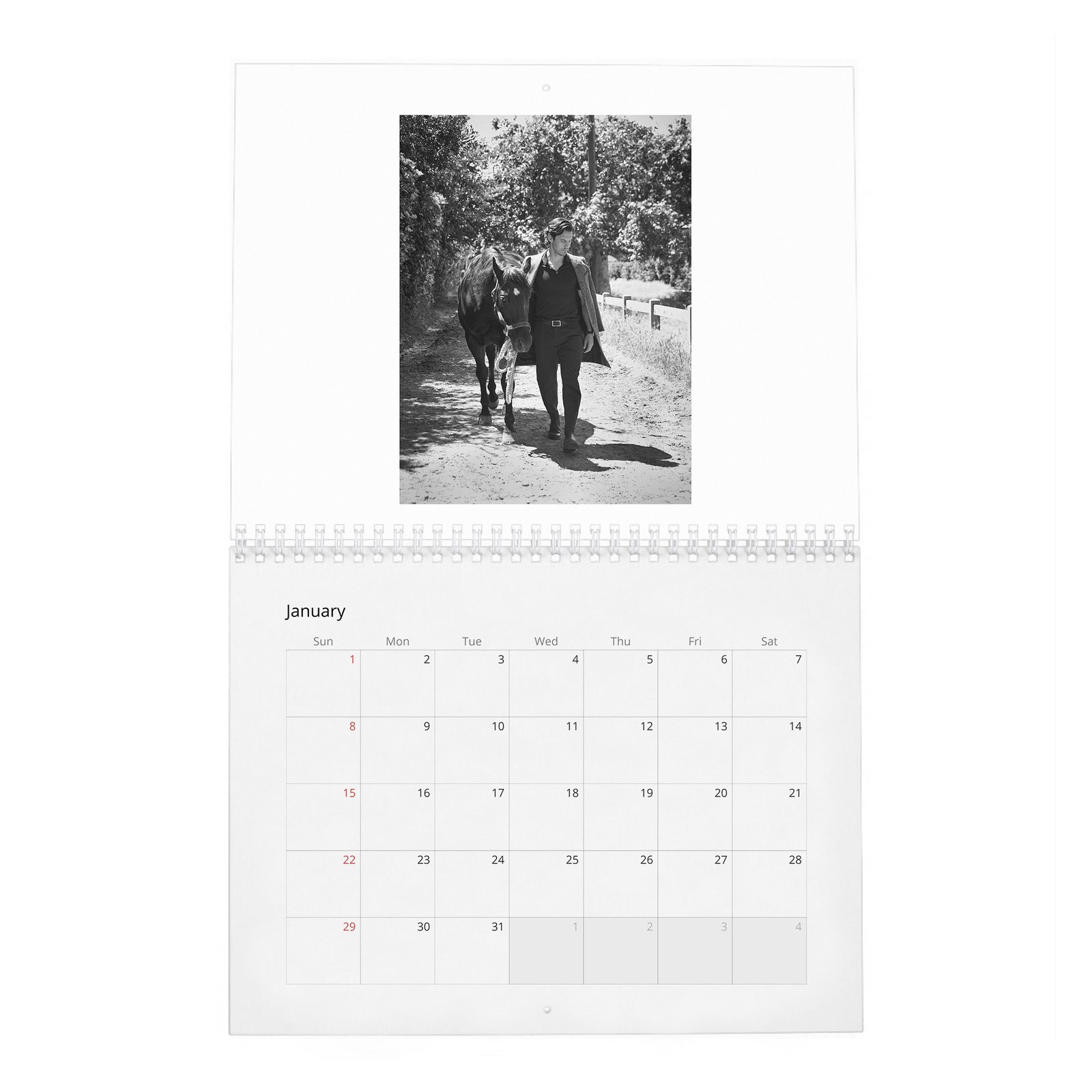 01 Milo Ventimiglia - Emotional Appeal 2027 Wall Calendar