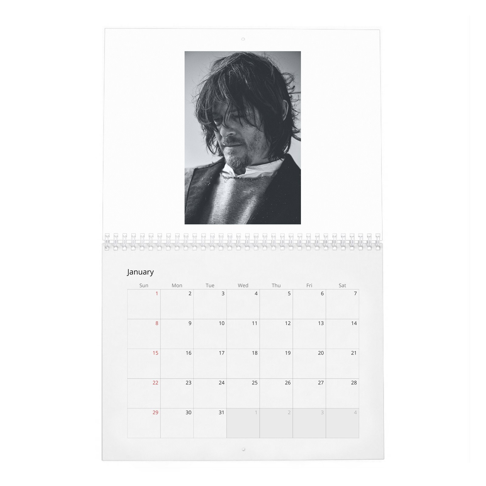Norman Reedus - Flaunt Vol.2 2027 Wall Calendar