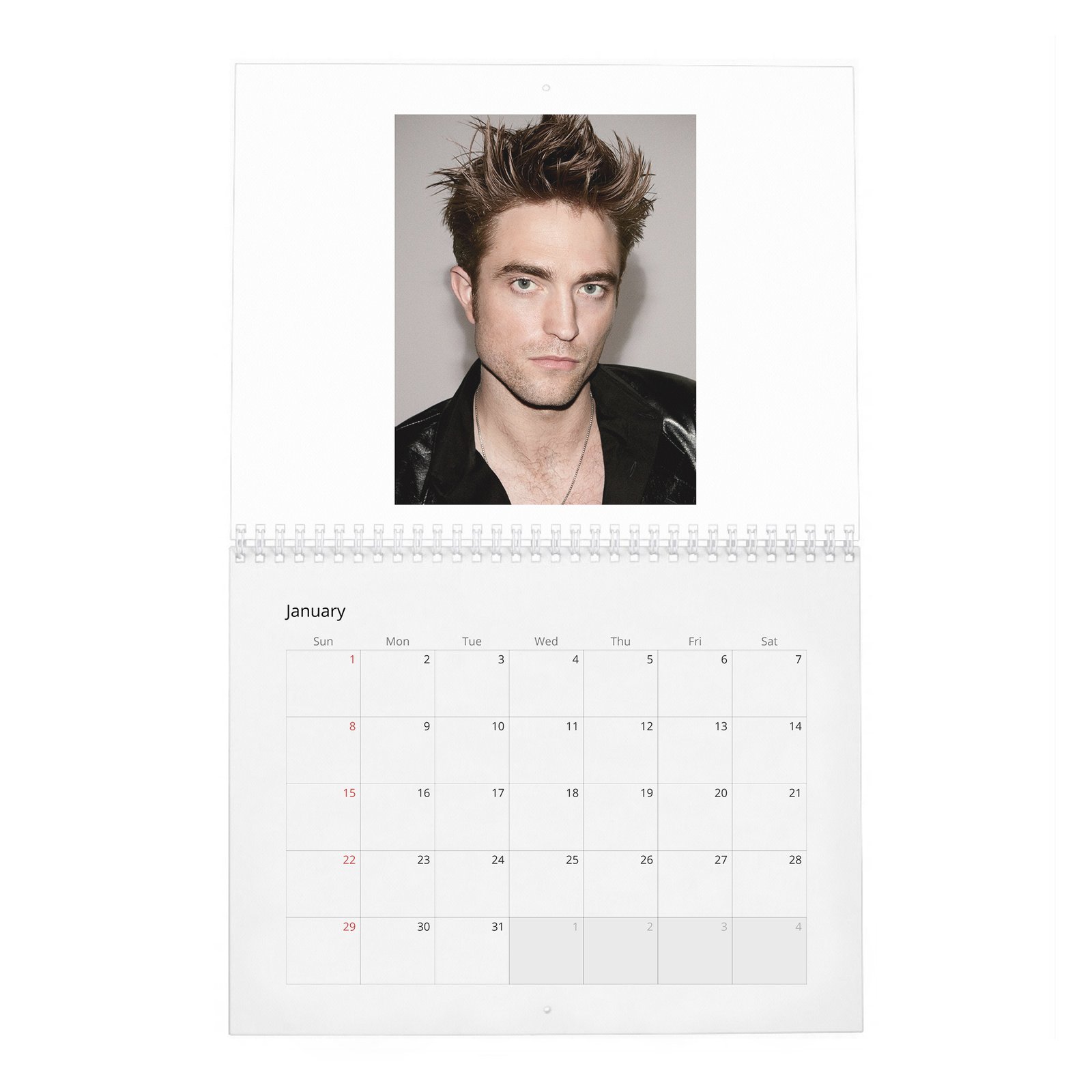 Robert Pattinson - The Second Coming Of 2027 Wall Calendar