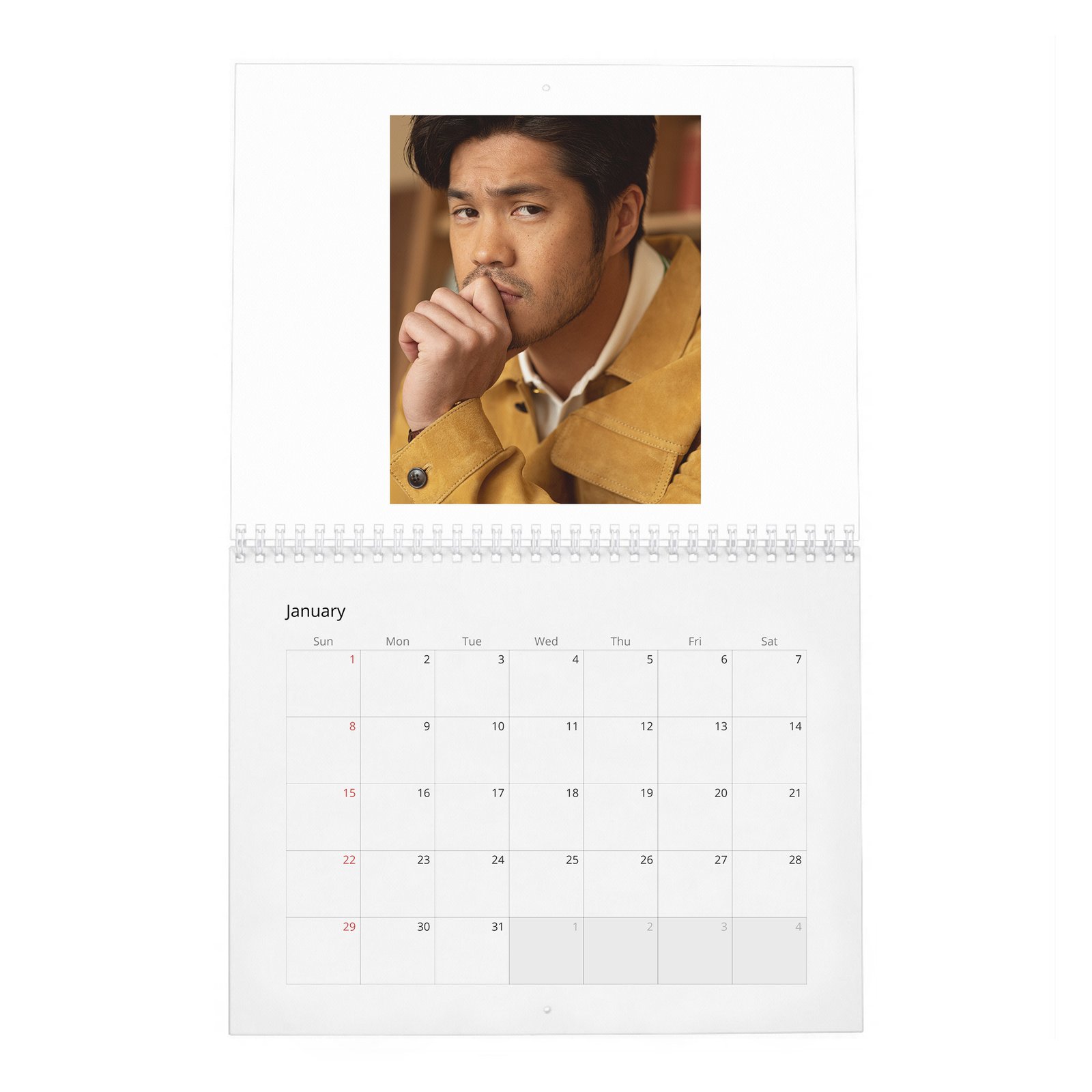 01 Ross Butler - Breaking Stereotypes 2027 Wall Calendar