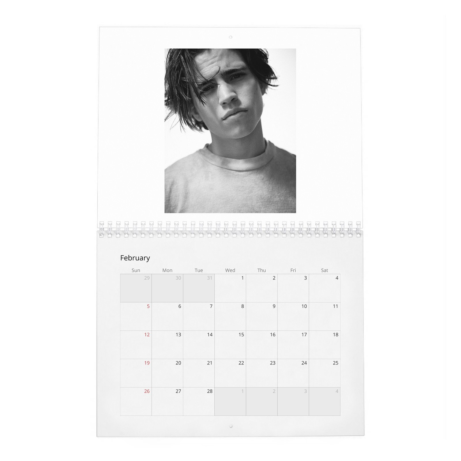 02 Tanner Buchanan - Go No Sen 2027 Wall Calendar