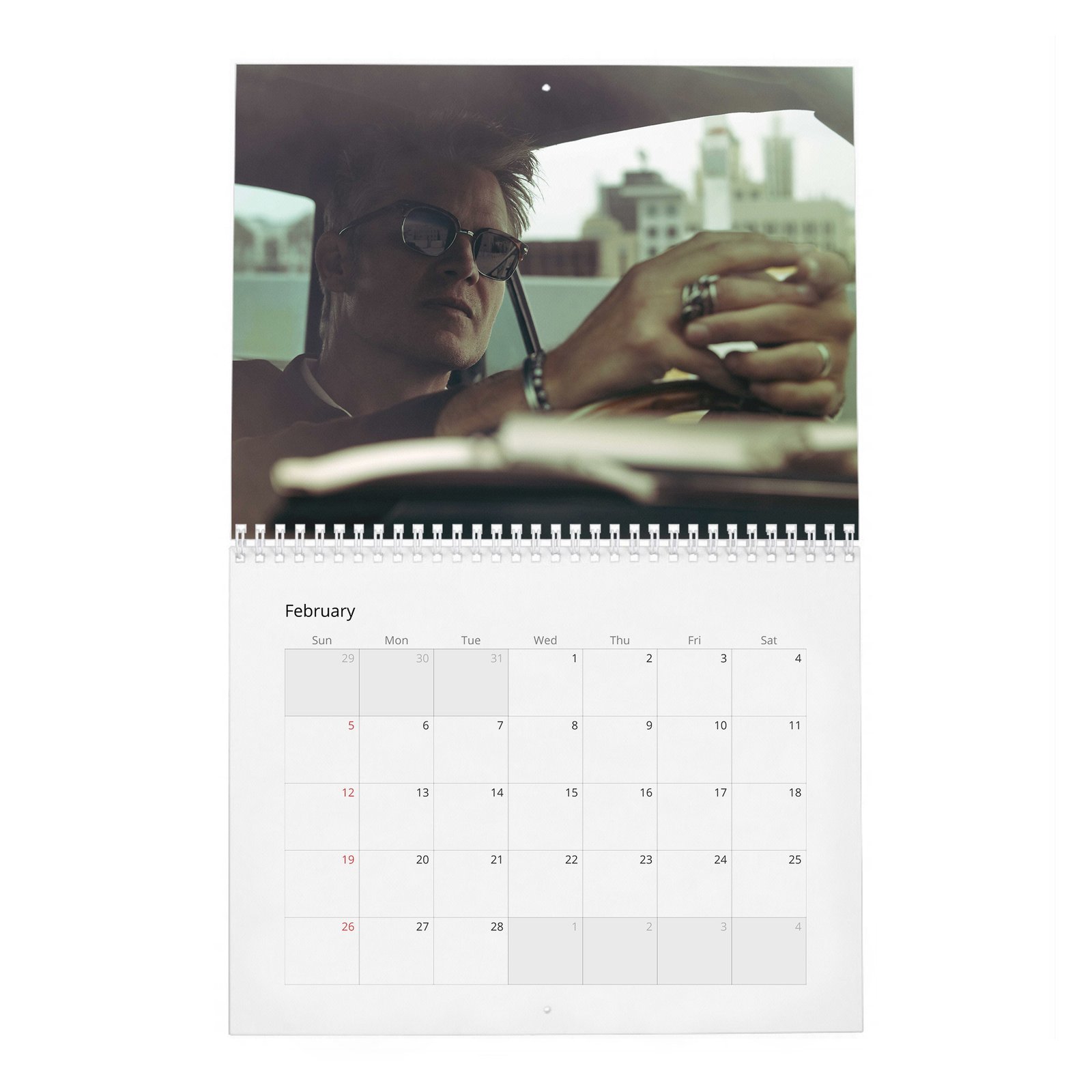 Timothy Olyphant - Rogue 2027 Wall Calendar
