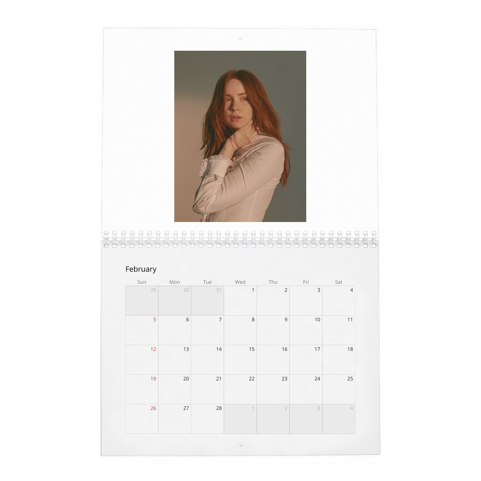 02 Karen Gillan - Comfortable Improvising 2027 Wall Calendar