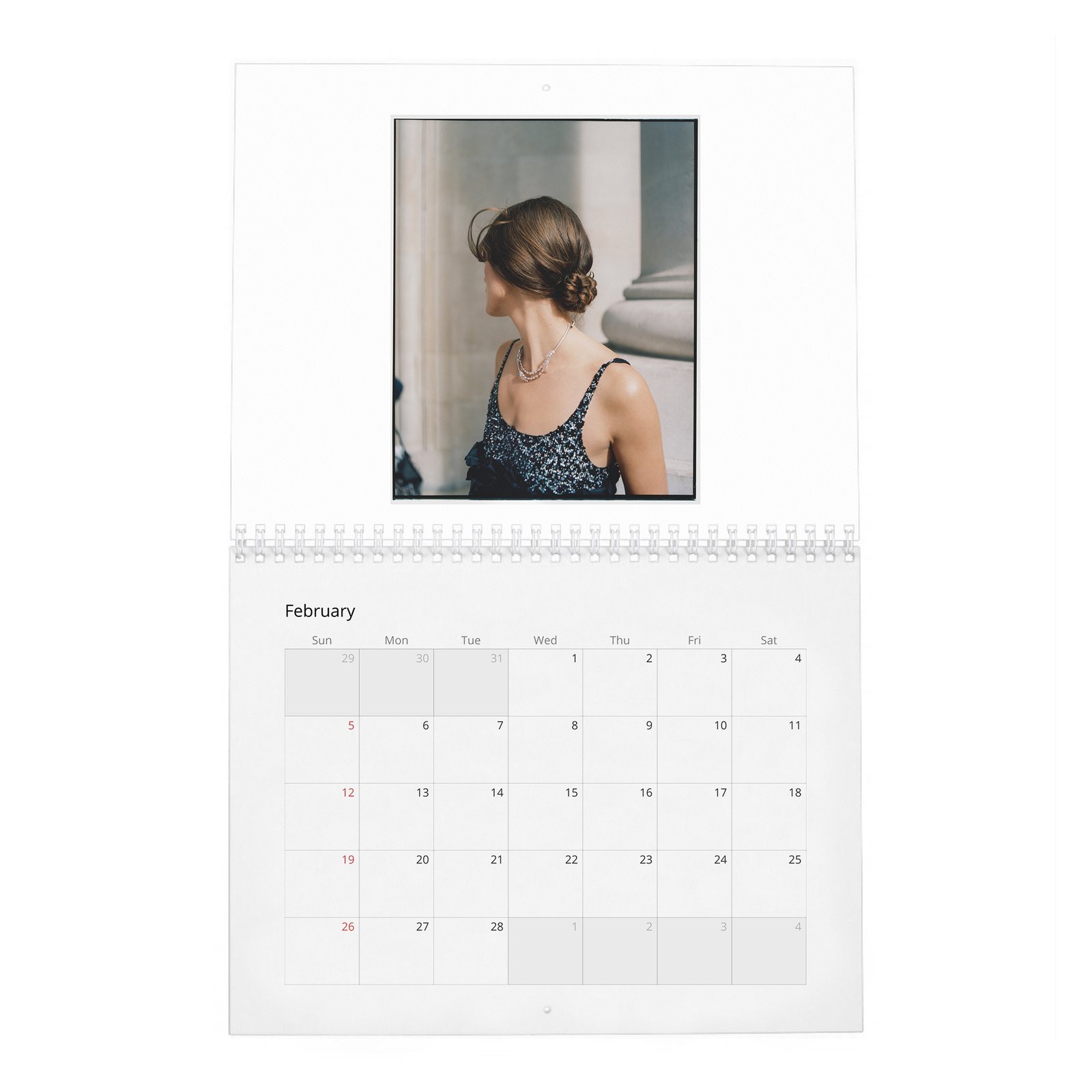 02 Keira Knightley - Bold And Beautiful 2027 Wall Calendar
