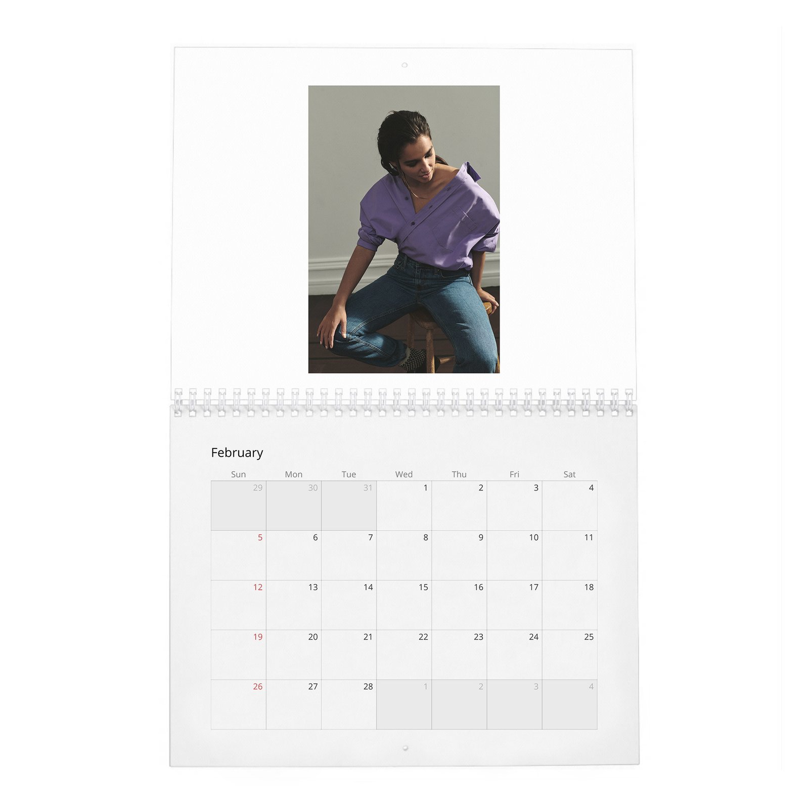 Naomi Scott - A New Superhero 2027 Wall Calendar