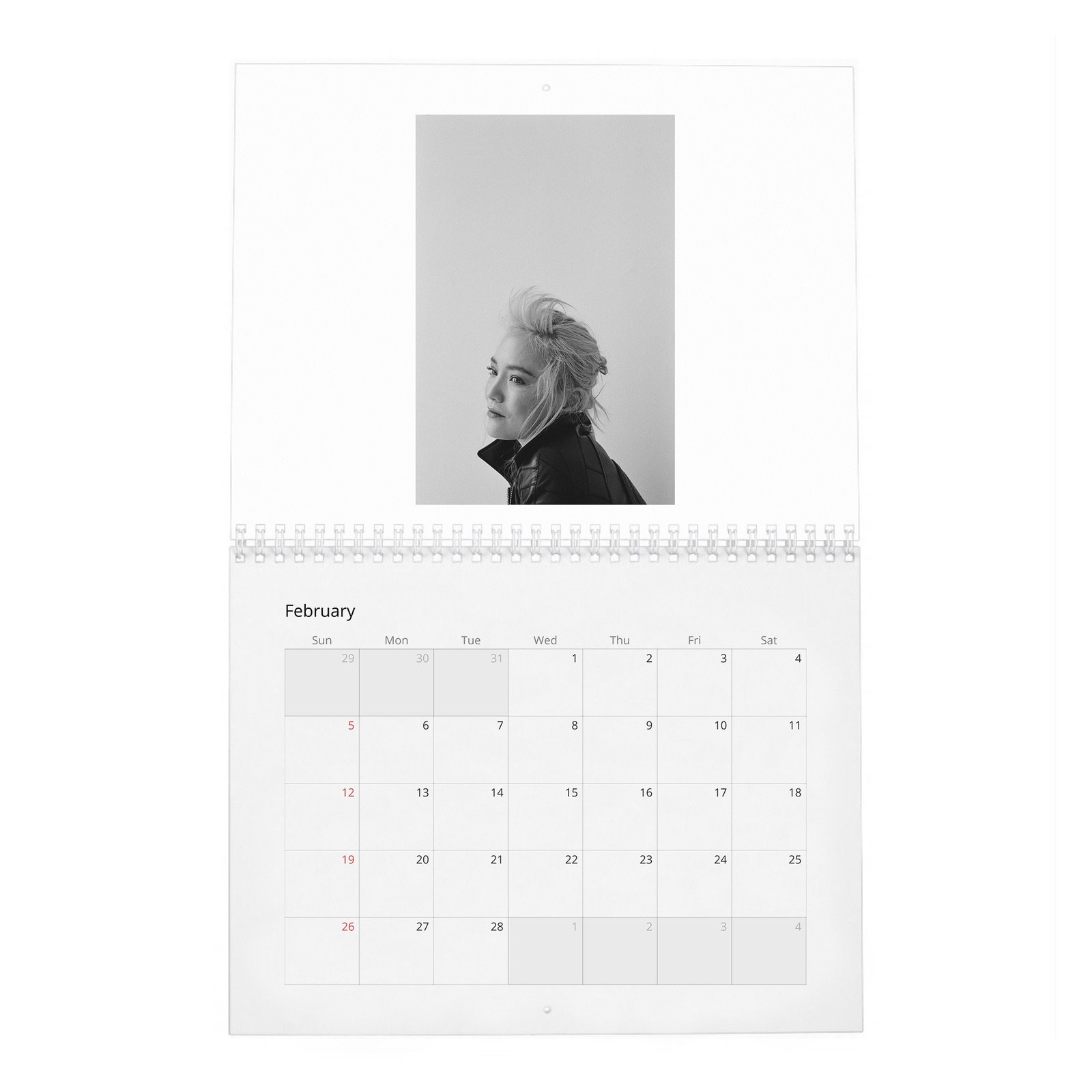 02 Pom Klementieff - Laterals 2027 Wall Calendar
