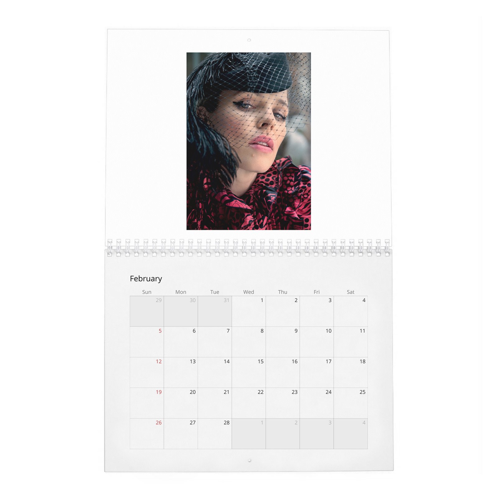 Rachel McAdams - Violet 2027 Wall Calendar