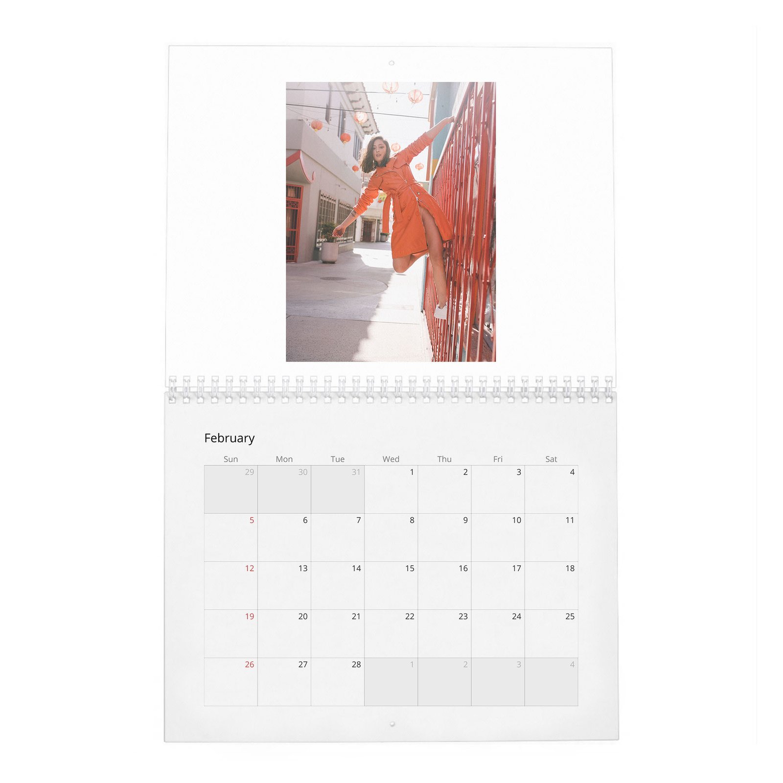 02 Rosa Salazar - A New Cherry Flavor 2027 Wall Calendar