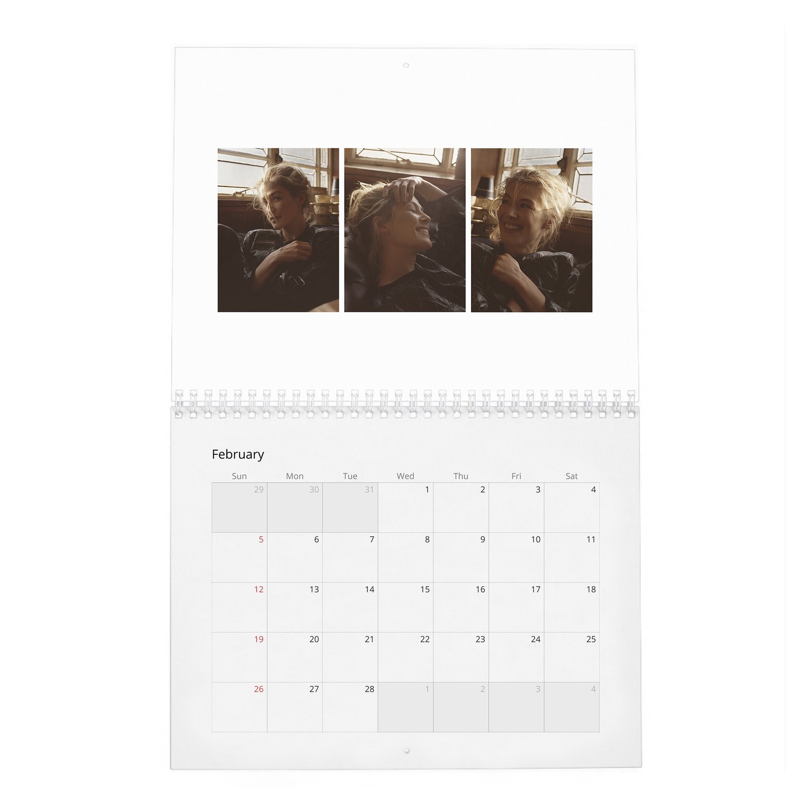 02 Rosamund Pike - Flaunt 2027 Wall Calendar