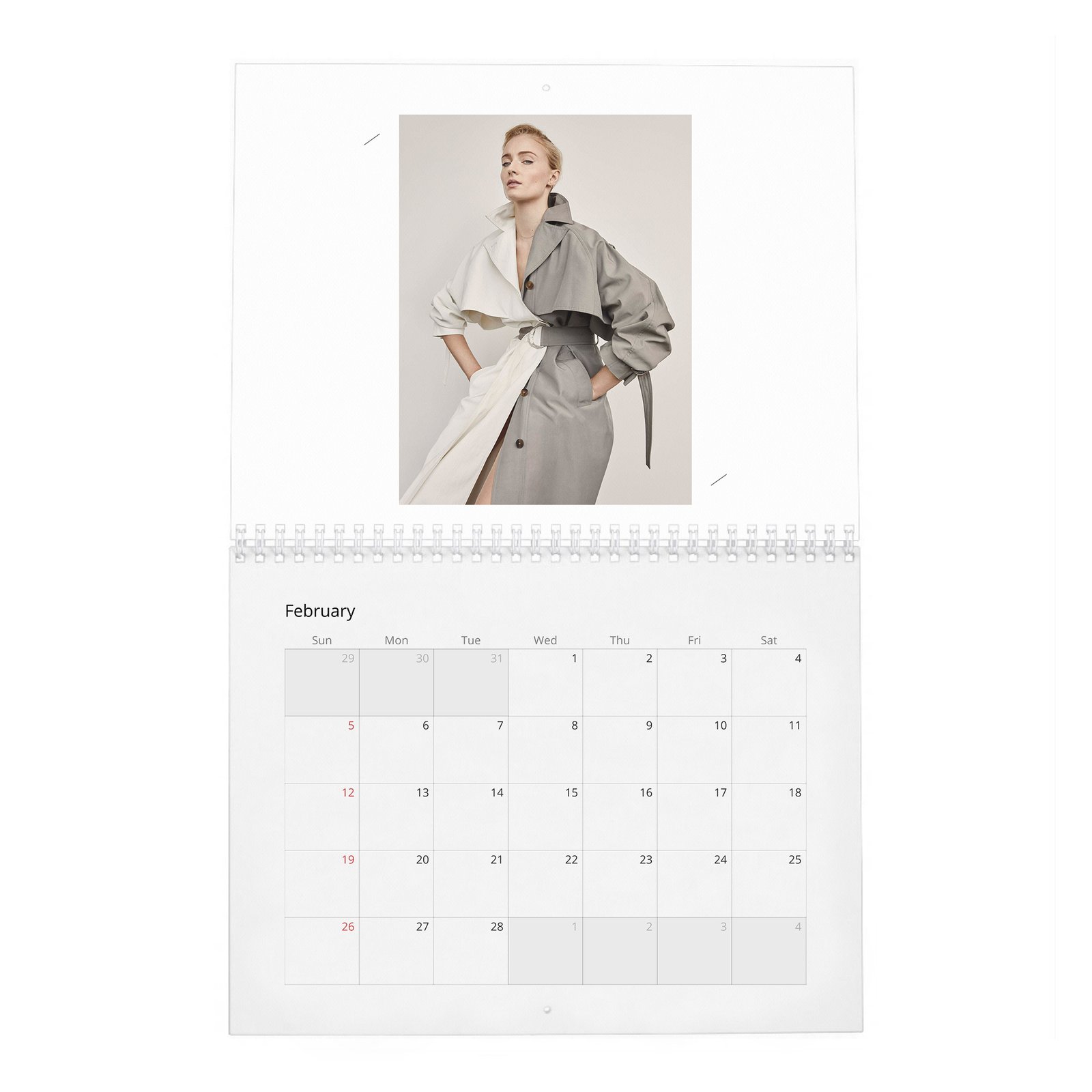 02 Sophie Turner - The North Star 2027 Wall Calendar