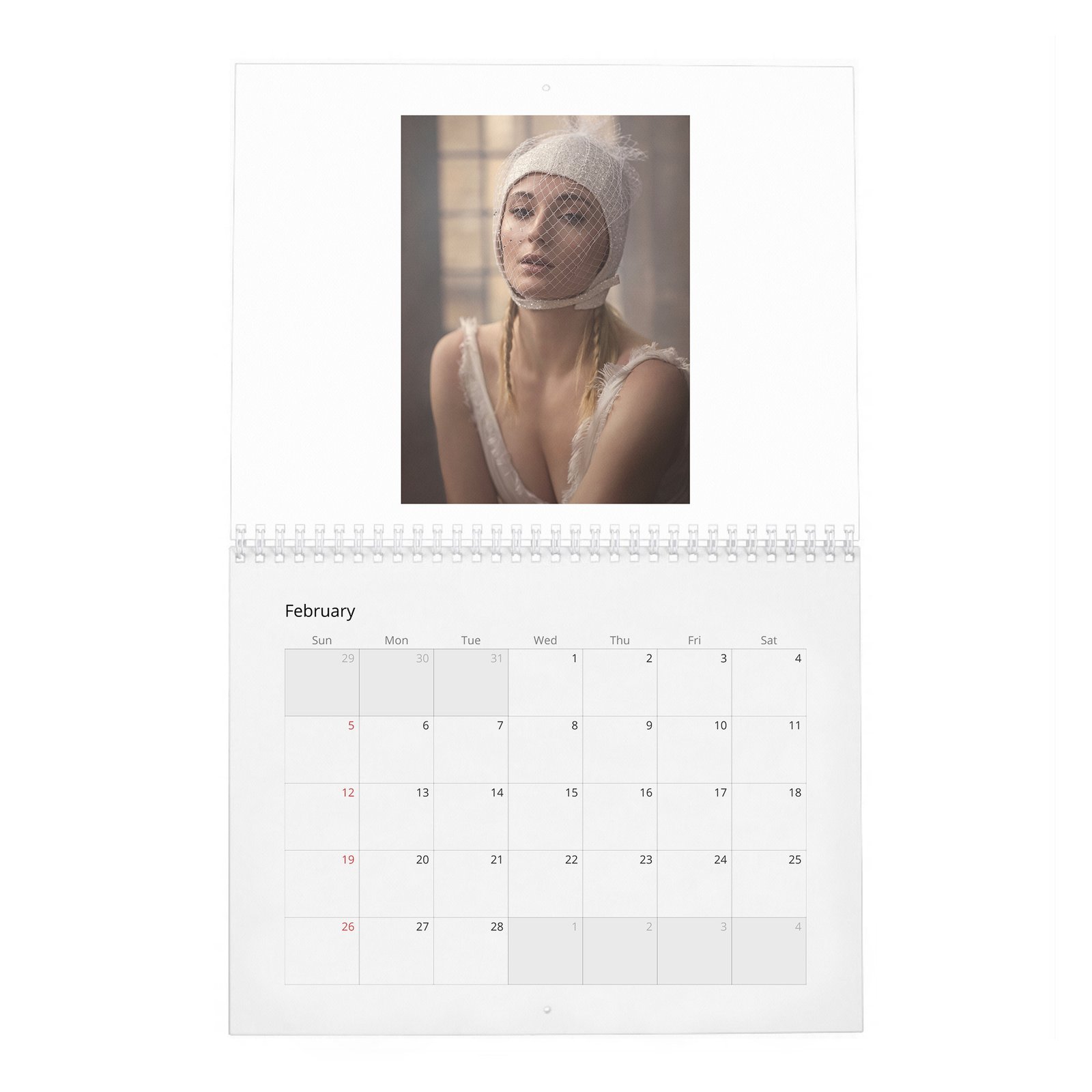 02 Sophie Turner - The Warrior Woman 2027 Wall Calendar