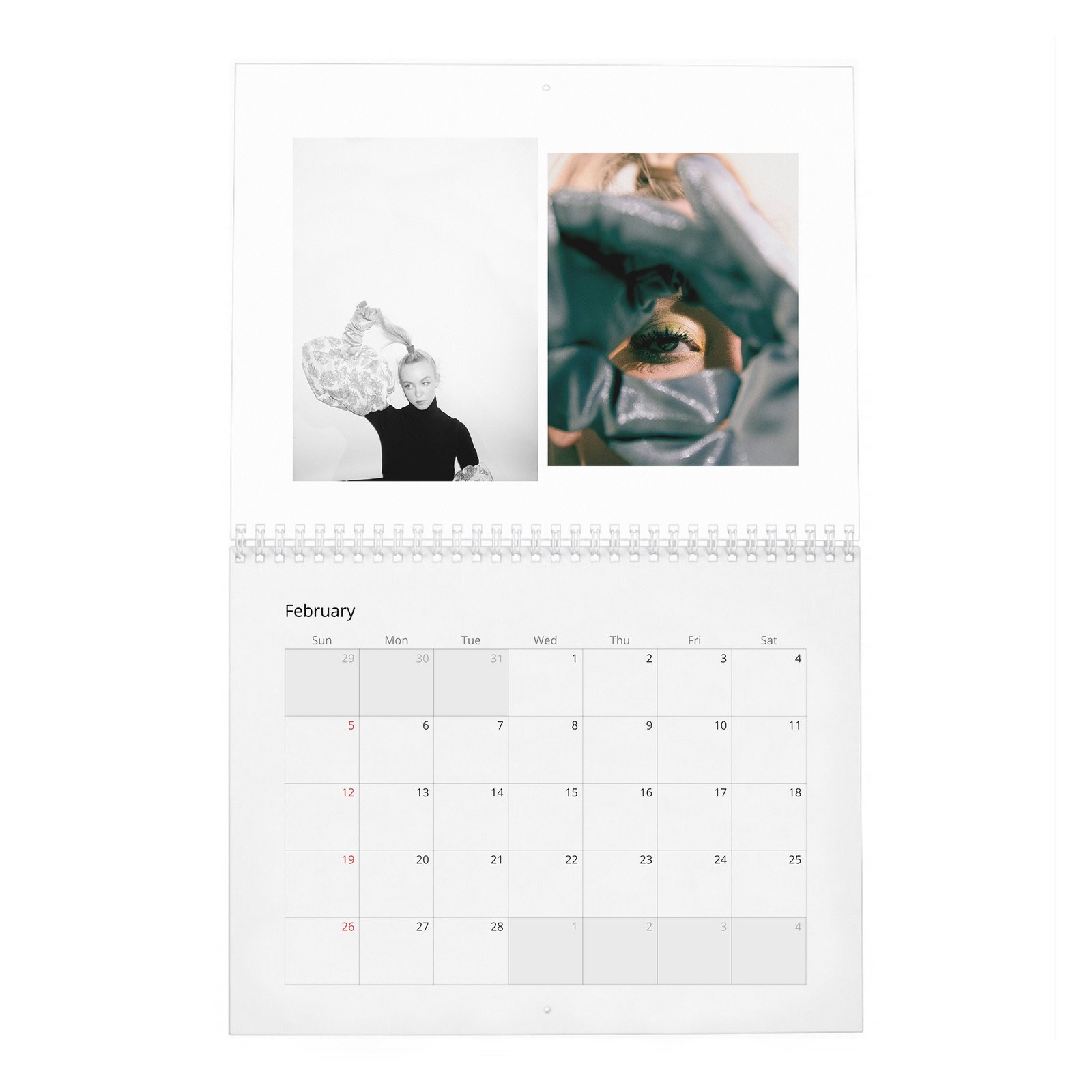 02 Sydney Sweeney - Content 2027 Wall Calendar