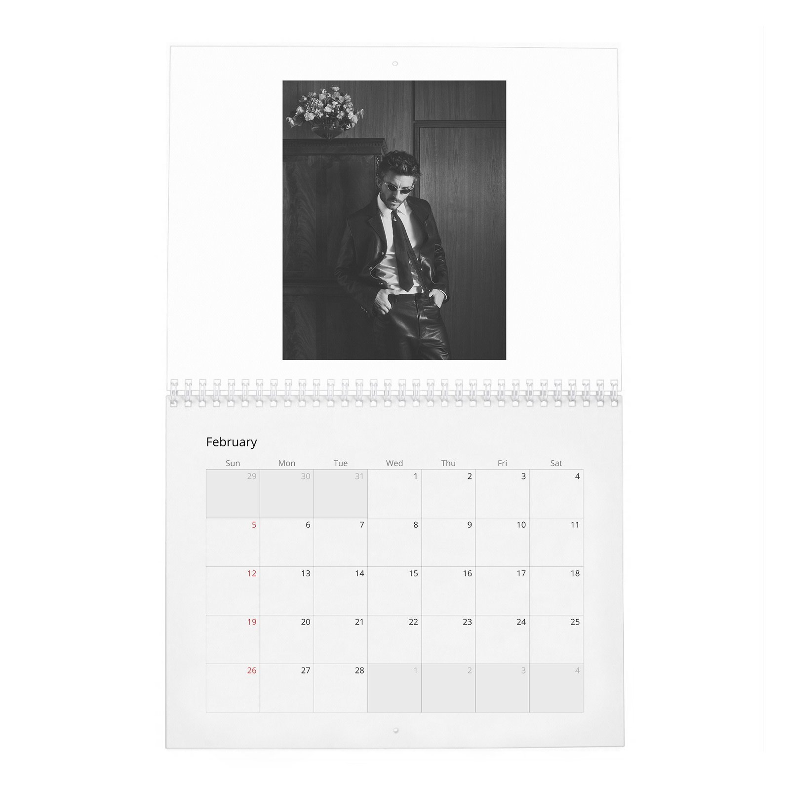 Jonathan Bailey - The Gentleman 2027 Wall Calendar