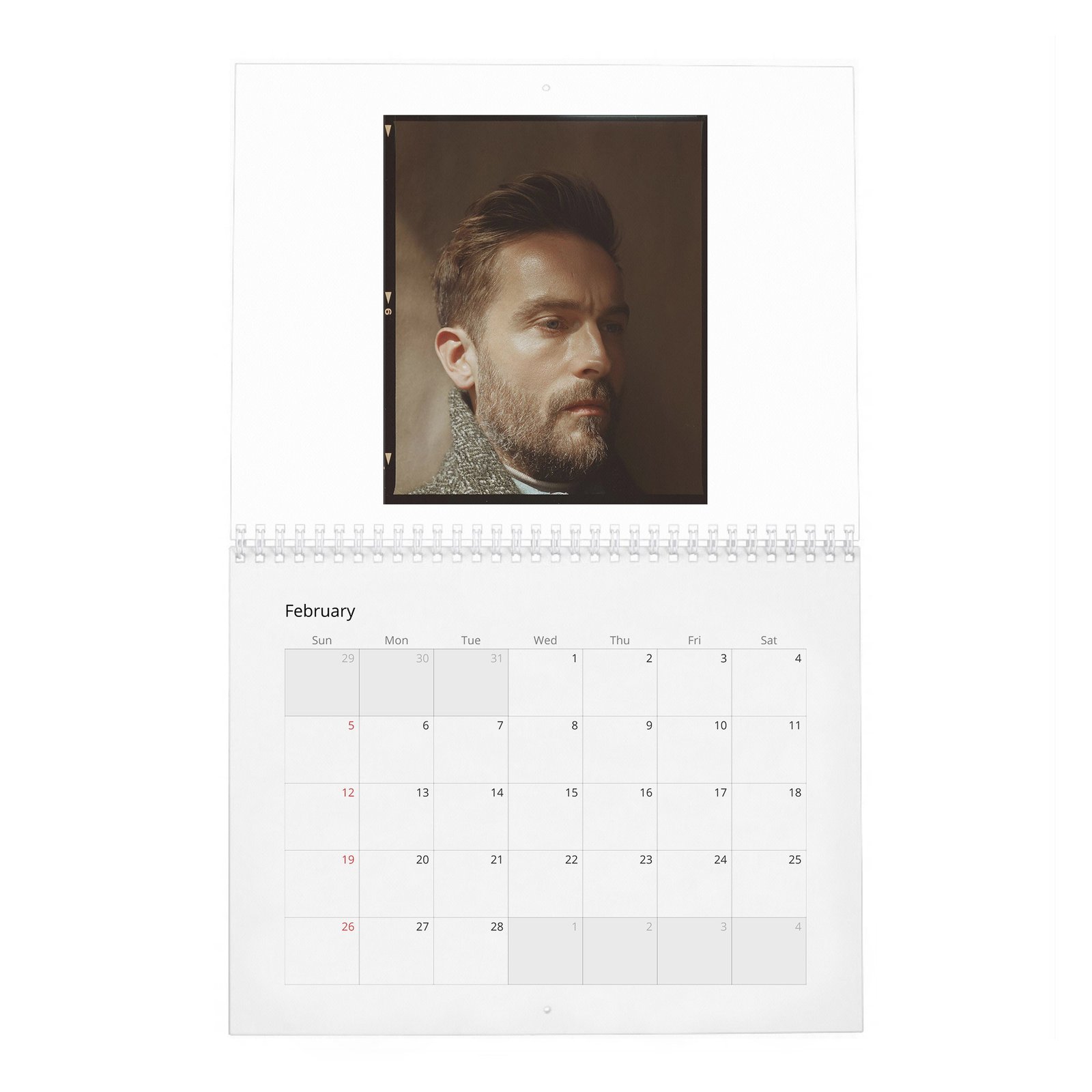 02 Tom Mison - Laterals 2027 Wall Calendar