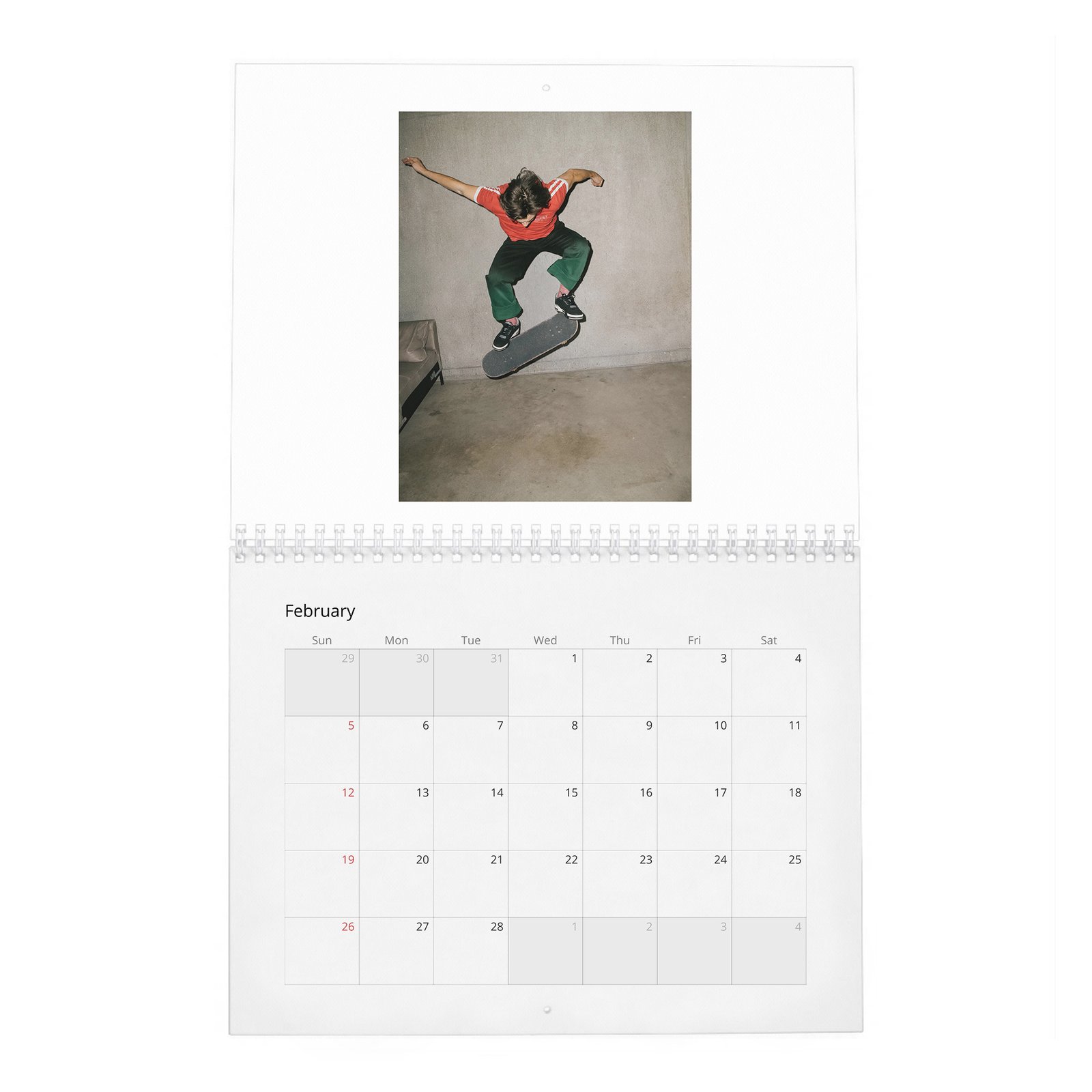 Louis Partridge - Rises And Shines 2027 Wall Calendar