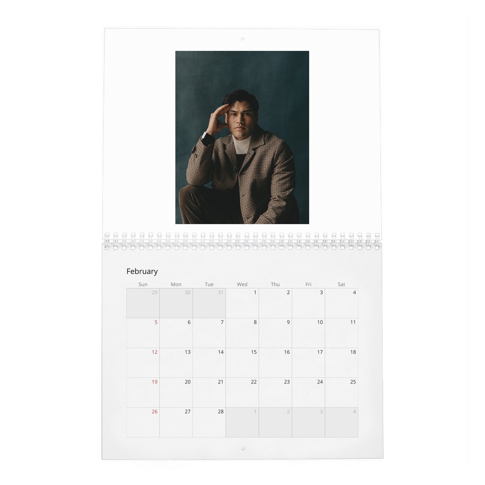 02 Martin Sensmeier - The Magnificent 2027 Wall Calendar