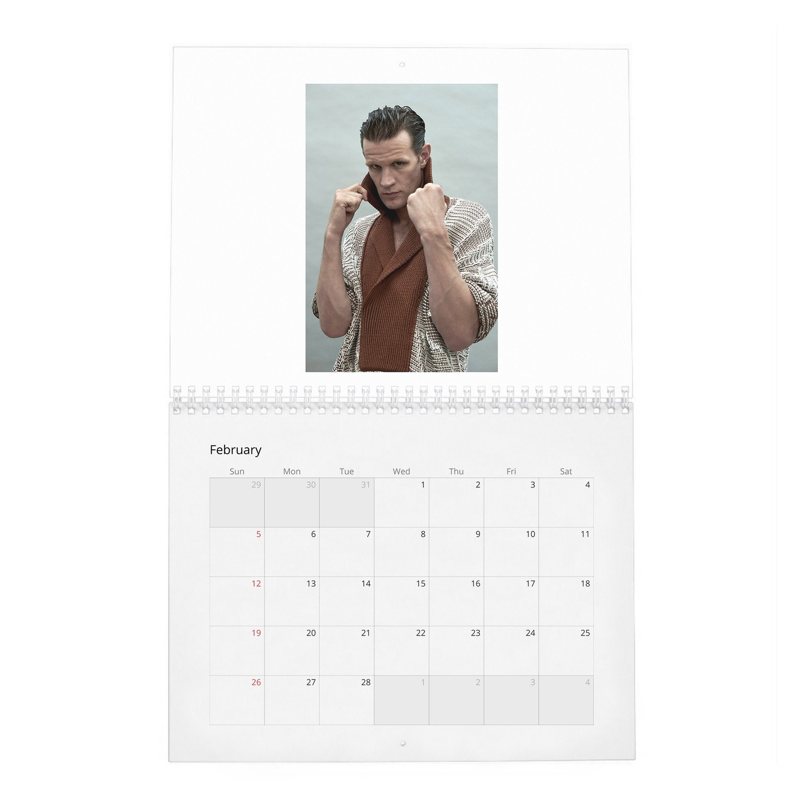 Matt Smith - Zoo 2027 Wall Calendar