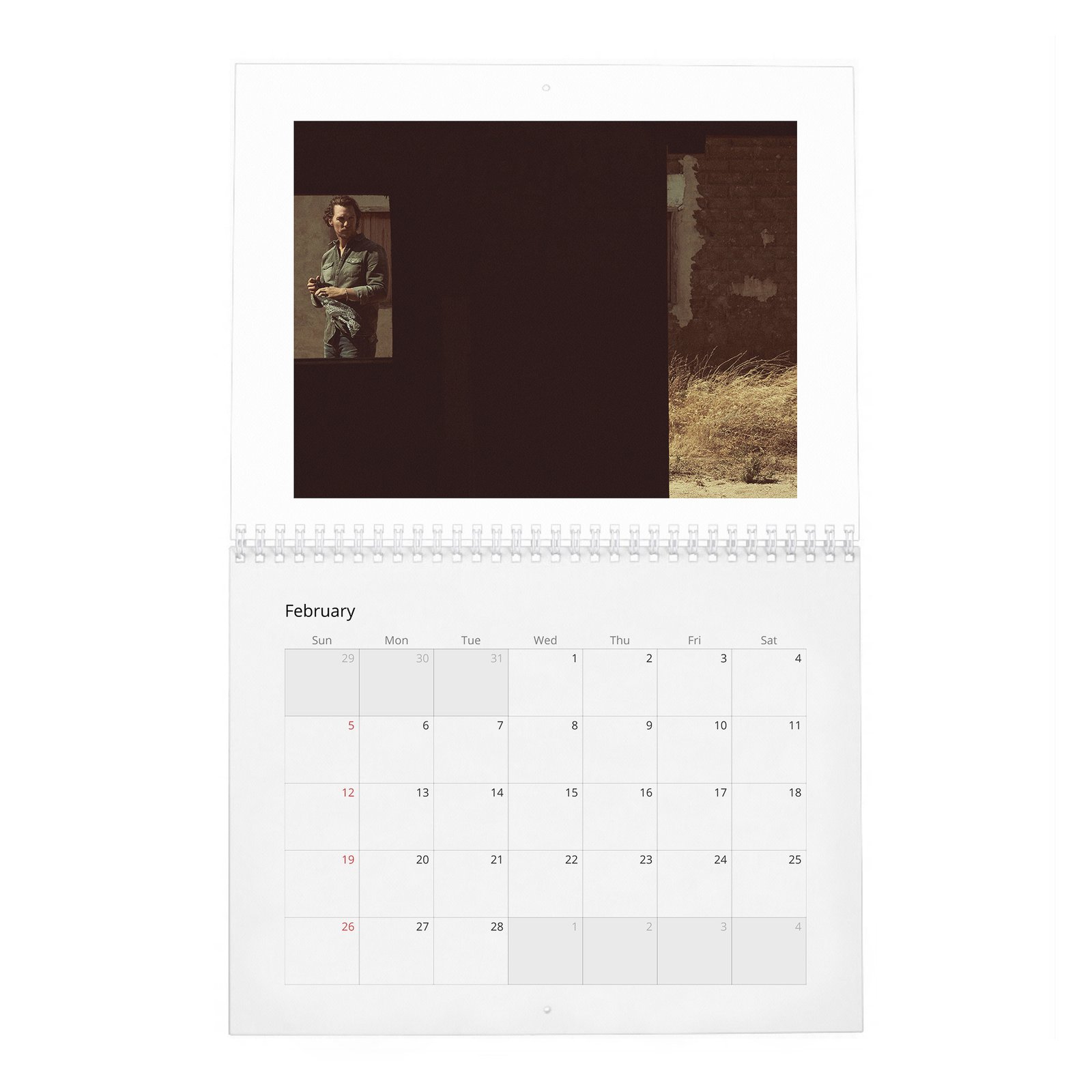 02 Matthew McConaughey - Reinvents Himself 2027 Wall Calendar