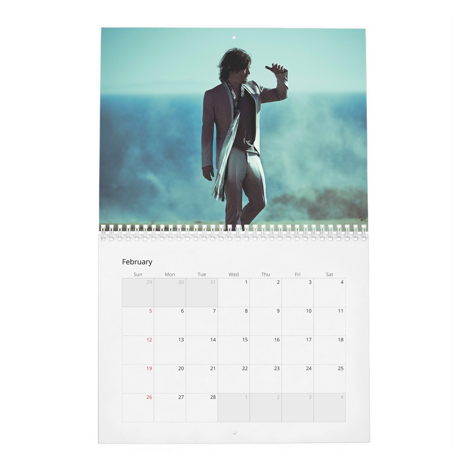 Norman Reedus - Flaunt Vol.2 2027 Wall Calendar