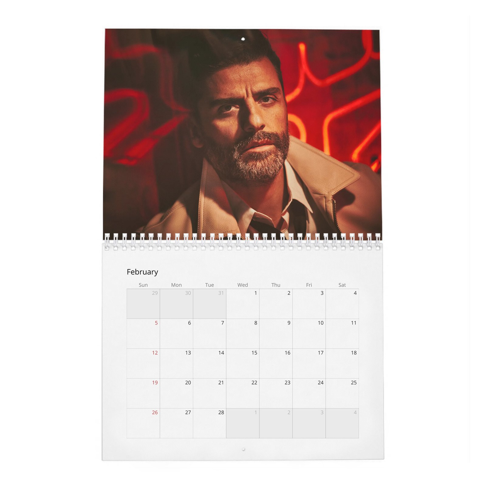 02 Oscar Isaac - The Dream Of 2027 Wall Calendar