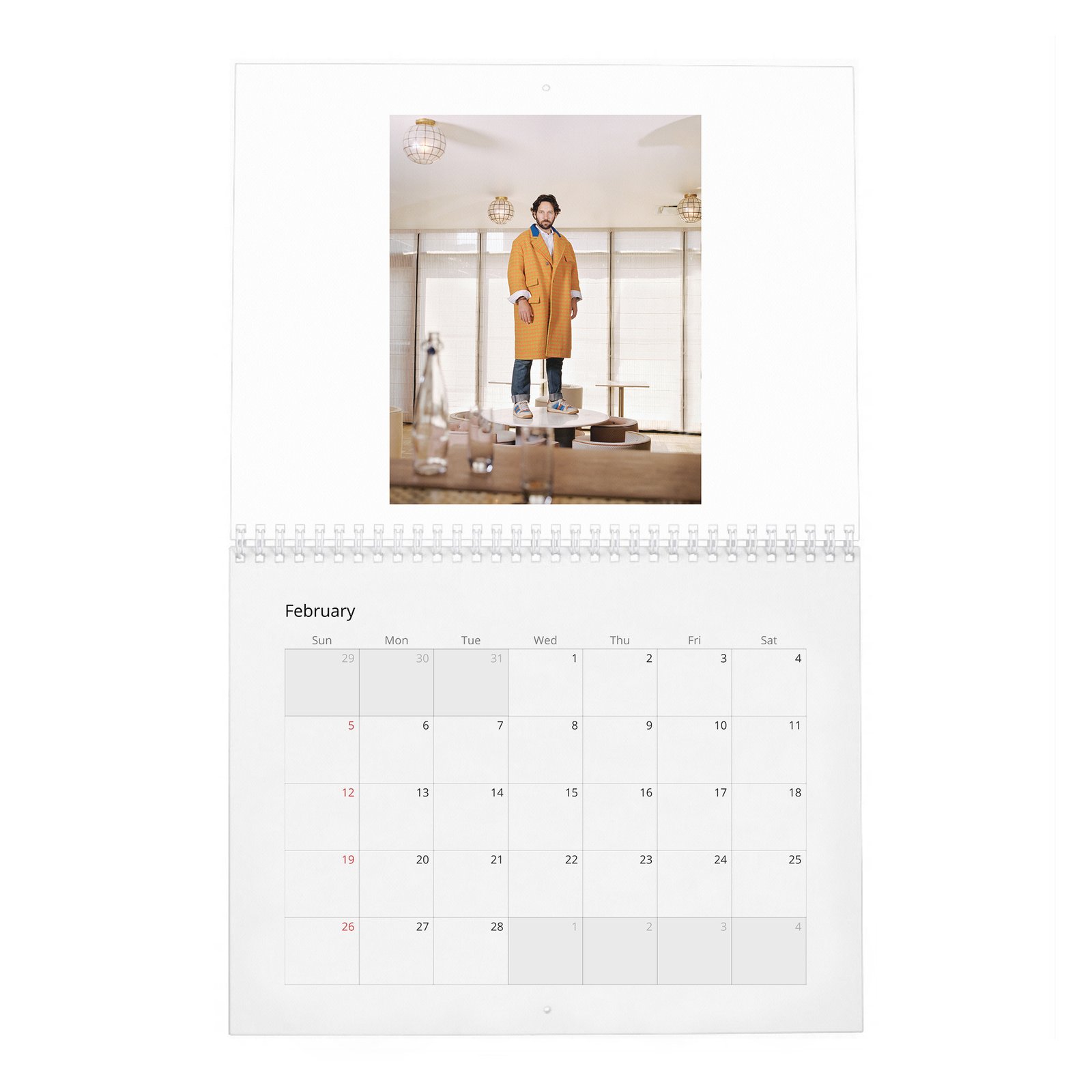 Paul Rudd - Outside His Wheelhouse 2027 Wall Calendar