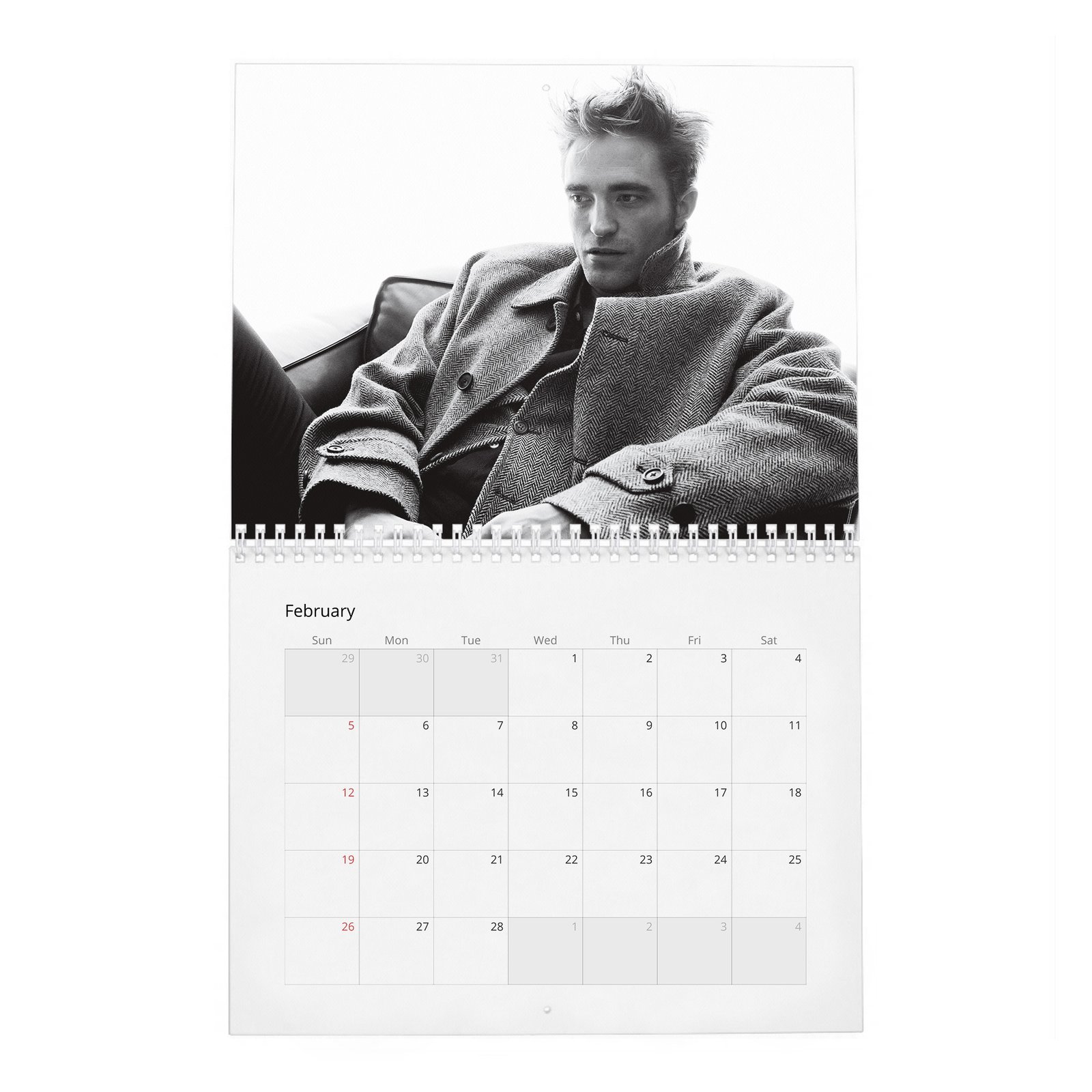 Robert Pattinson - The Second Coming Of 2027 Wall Calendar