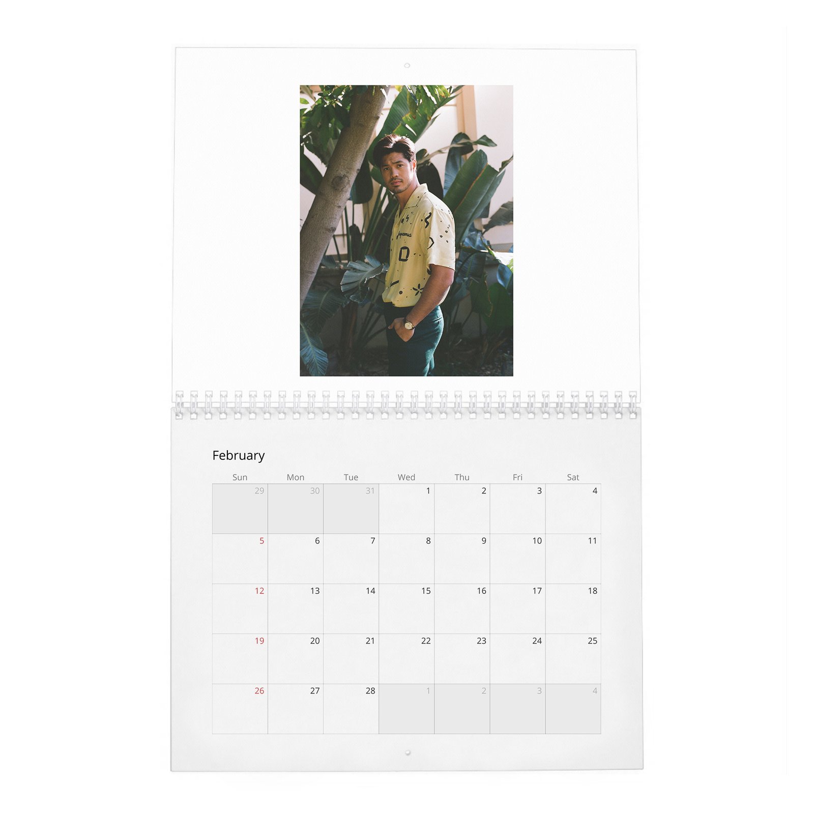 02 Ross Butler - Breaking Stereotypes 2027 Wall Calendar