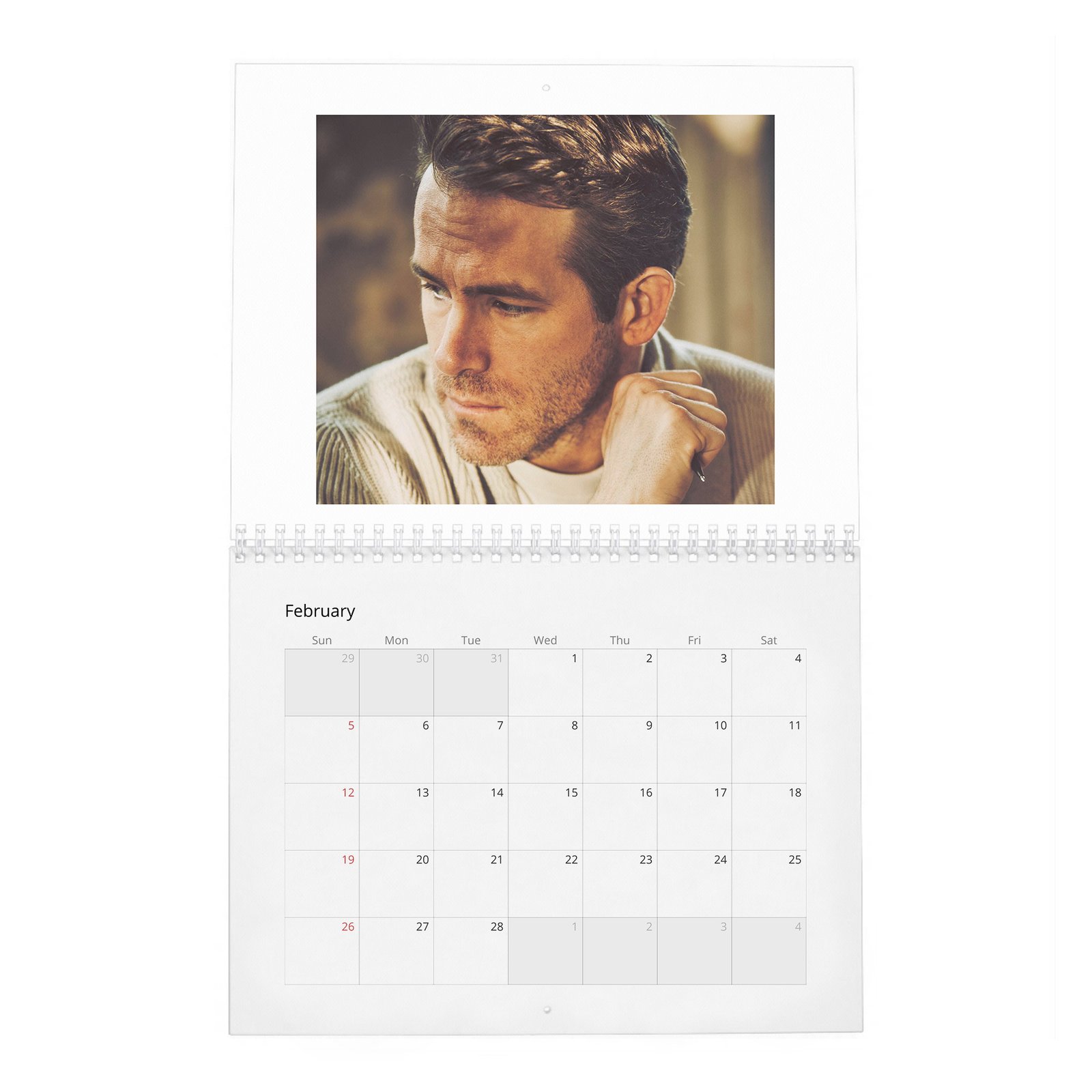 02 Ryan Reynolds - What Keeps Up At Night 2027 Wall Calendar