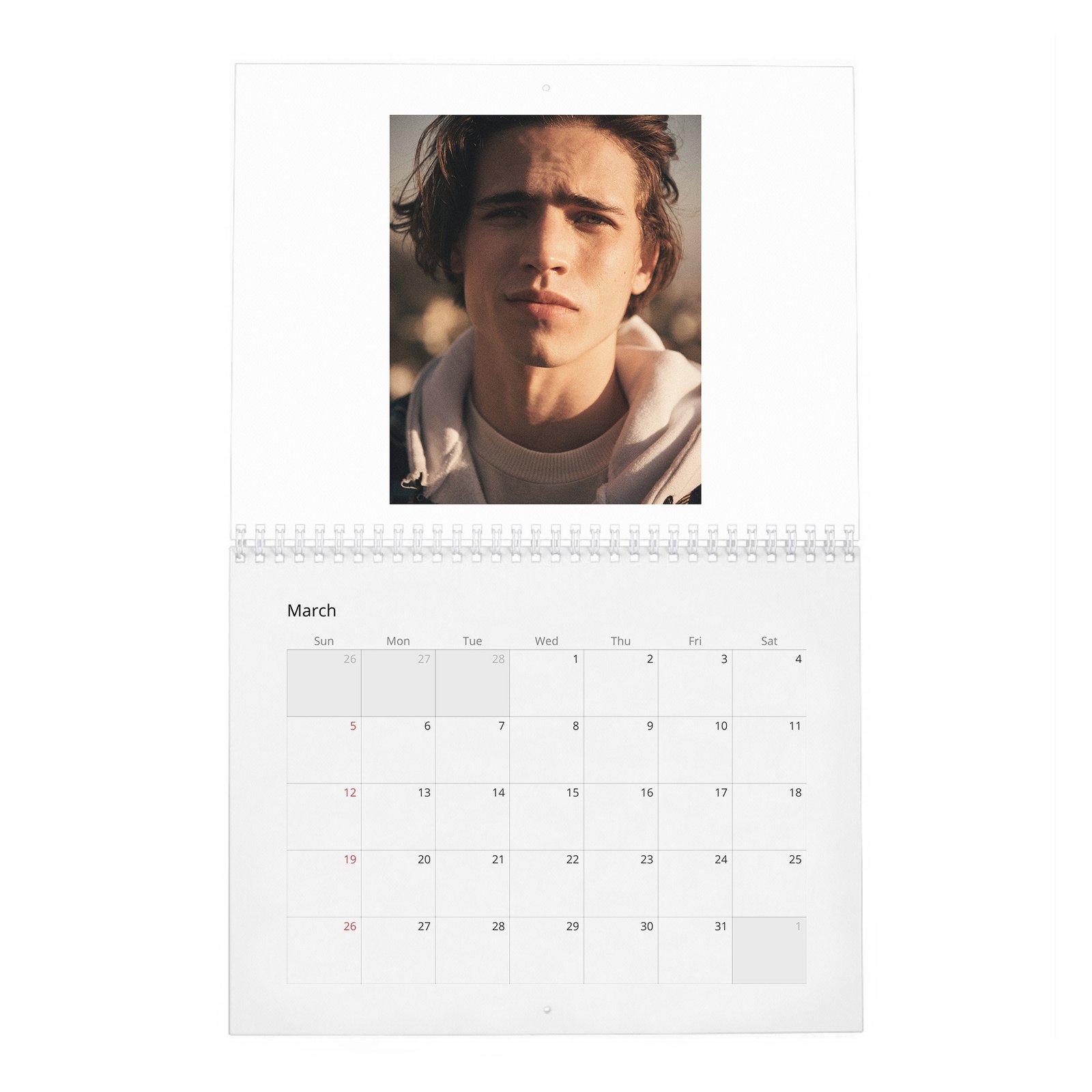 03 Tanner Buchanan - Go No Sen 2027 Wall Calendar