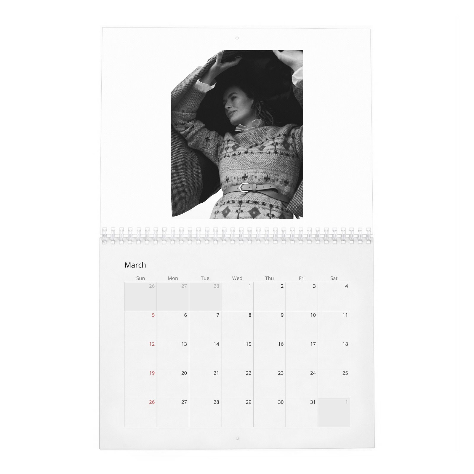 03 Lena Headey - Last Woman Stnading 2027 Wall Calendar