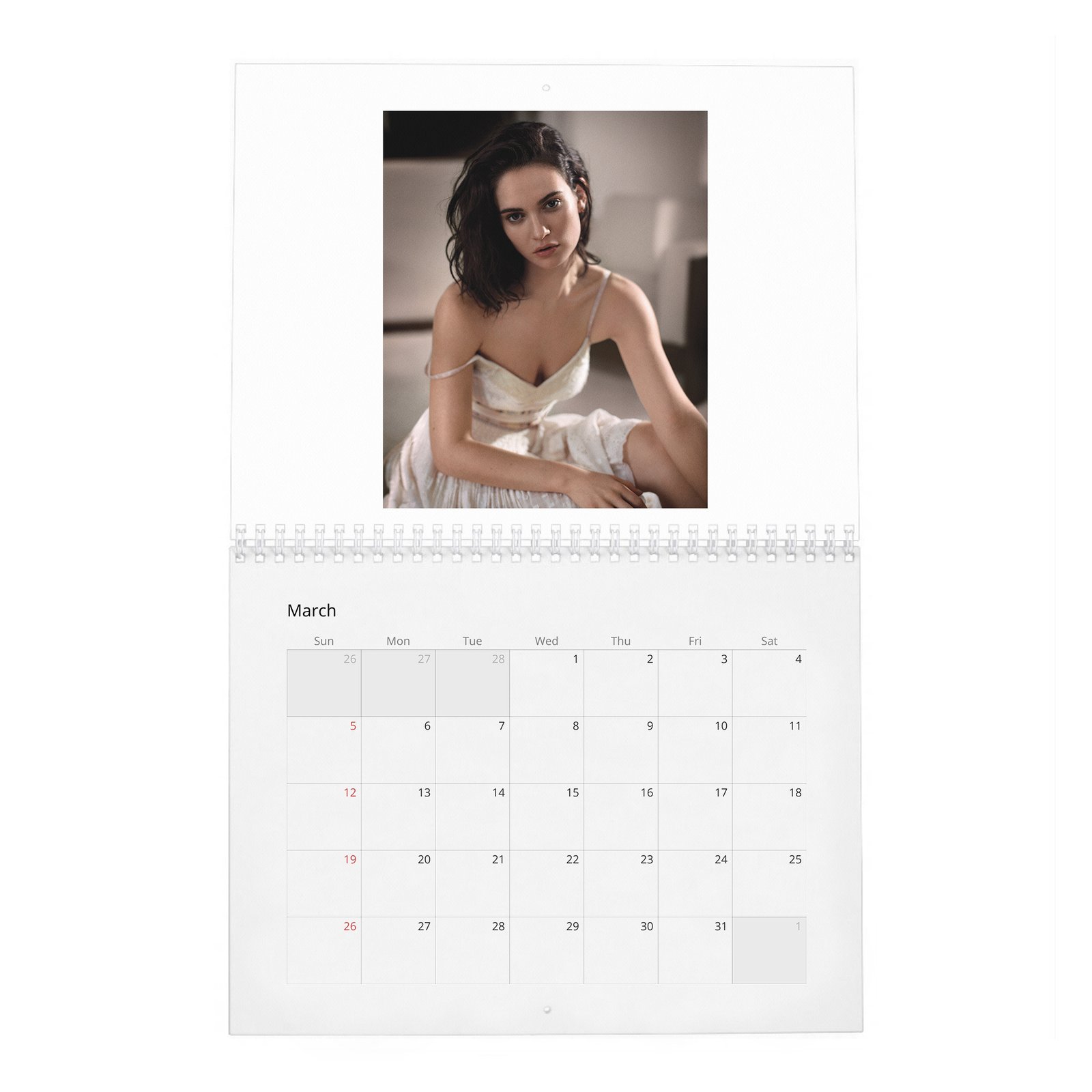 03 Lily James - A Cinderella Story 2027 Wall Calendar