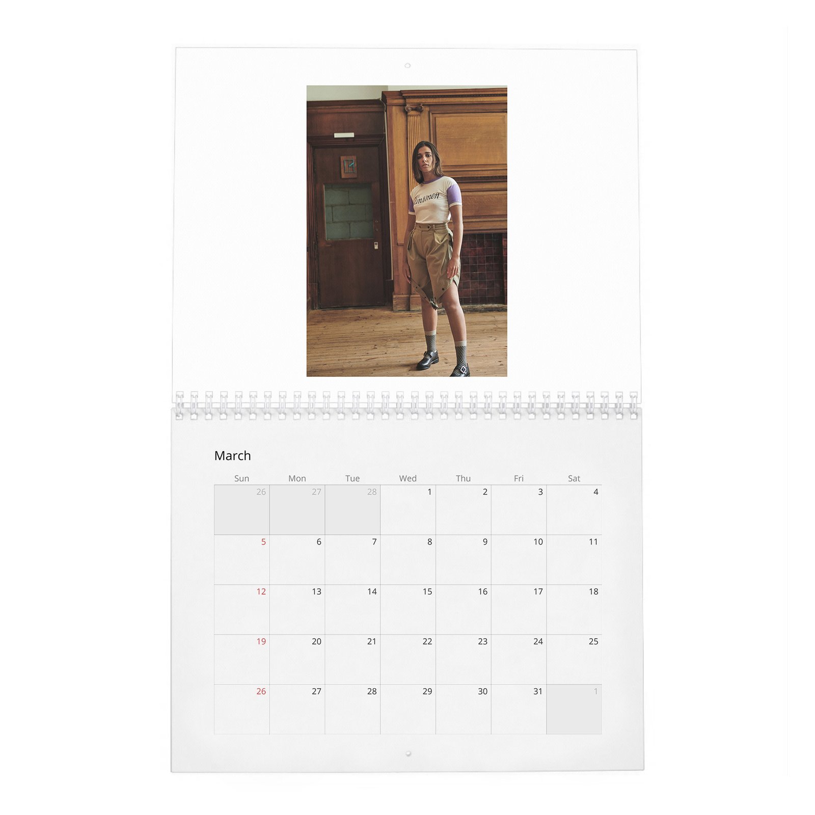 Naomi Scott - A New Superhero 2027 Wall Calendar
