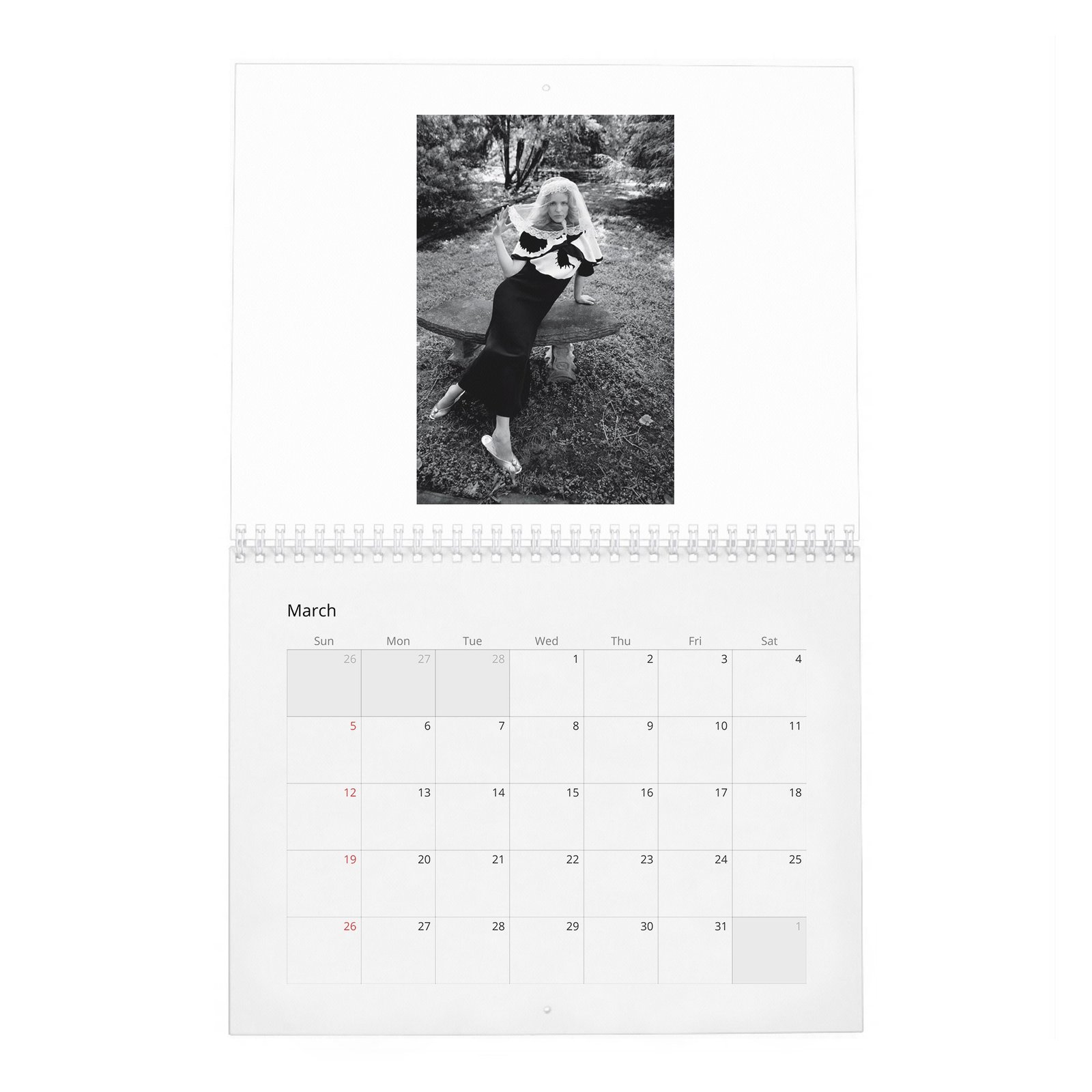 Rachel McAdams - Violet 2027 Wall Calendar