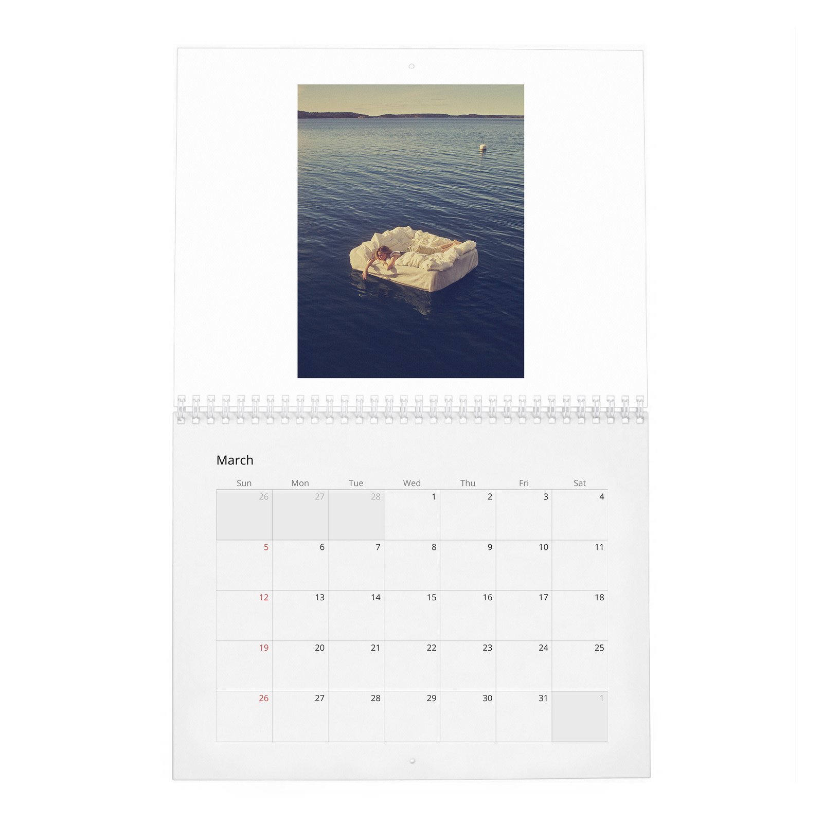 03 Rebecca Ferguson - Personal Vices and Swedish Roots 2027 Wall Calendar