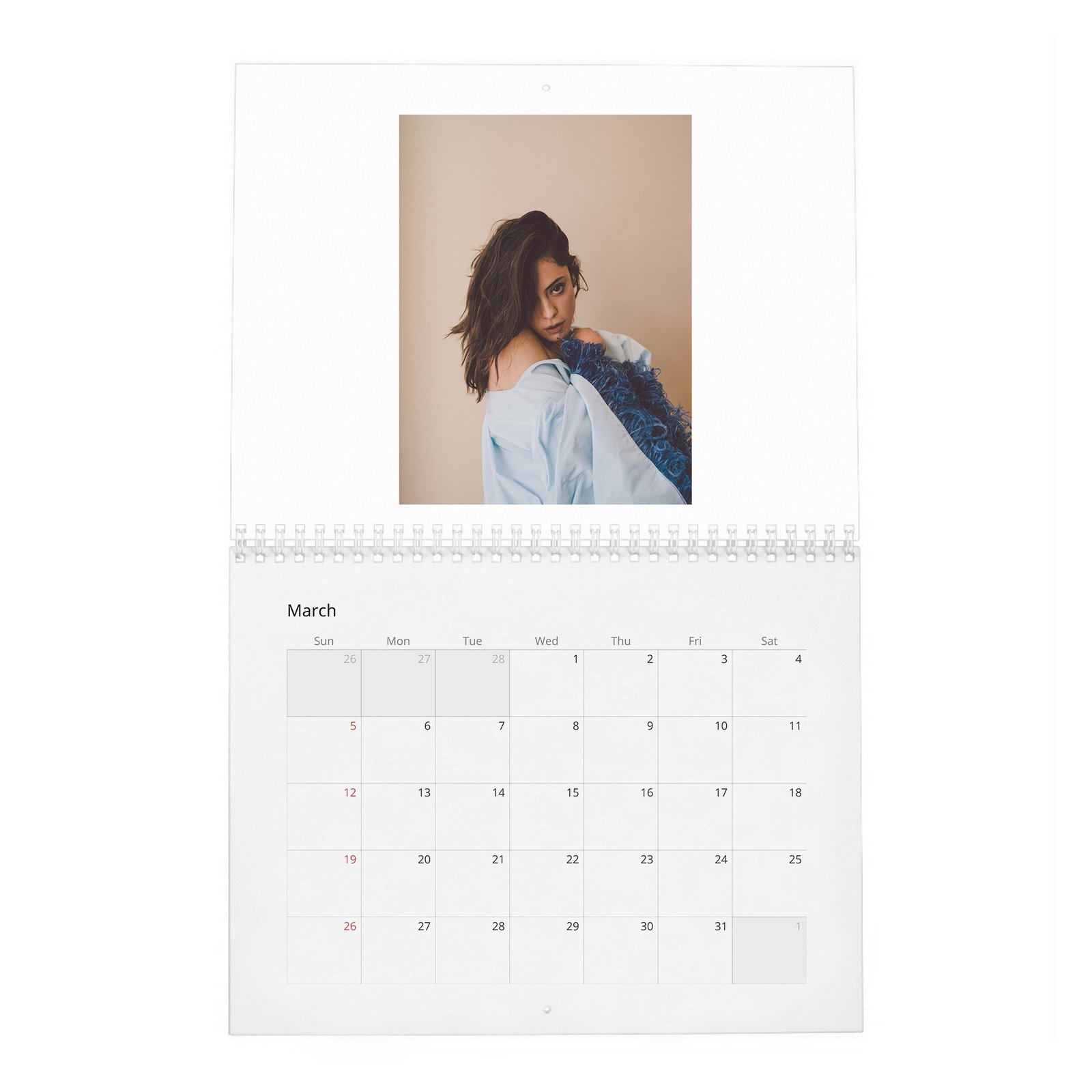 03 Rosa Salazar - A New Cherry Flavor 2027 Wall Calendar