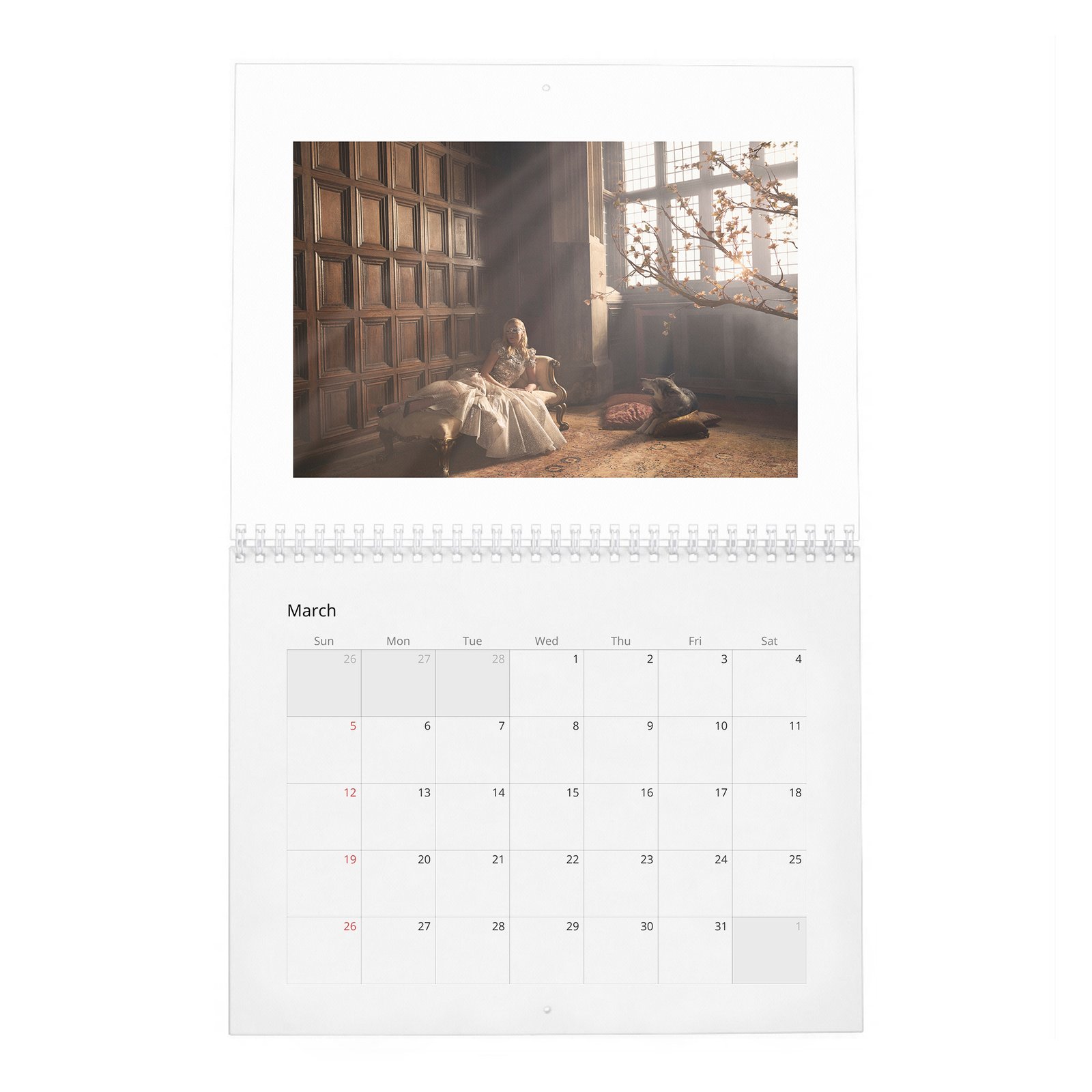 03 Sophie Turner - The Warrior Woman 2027 Wall Calendar