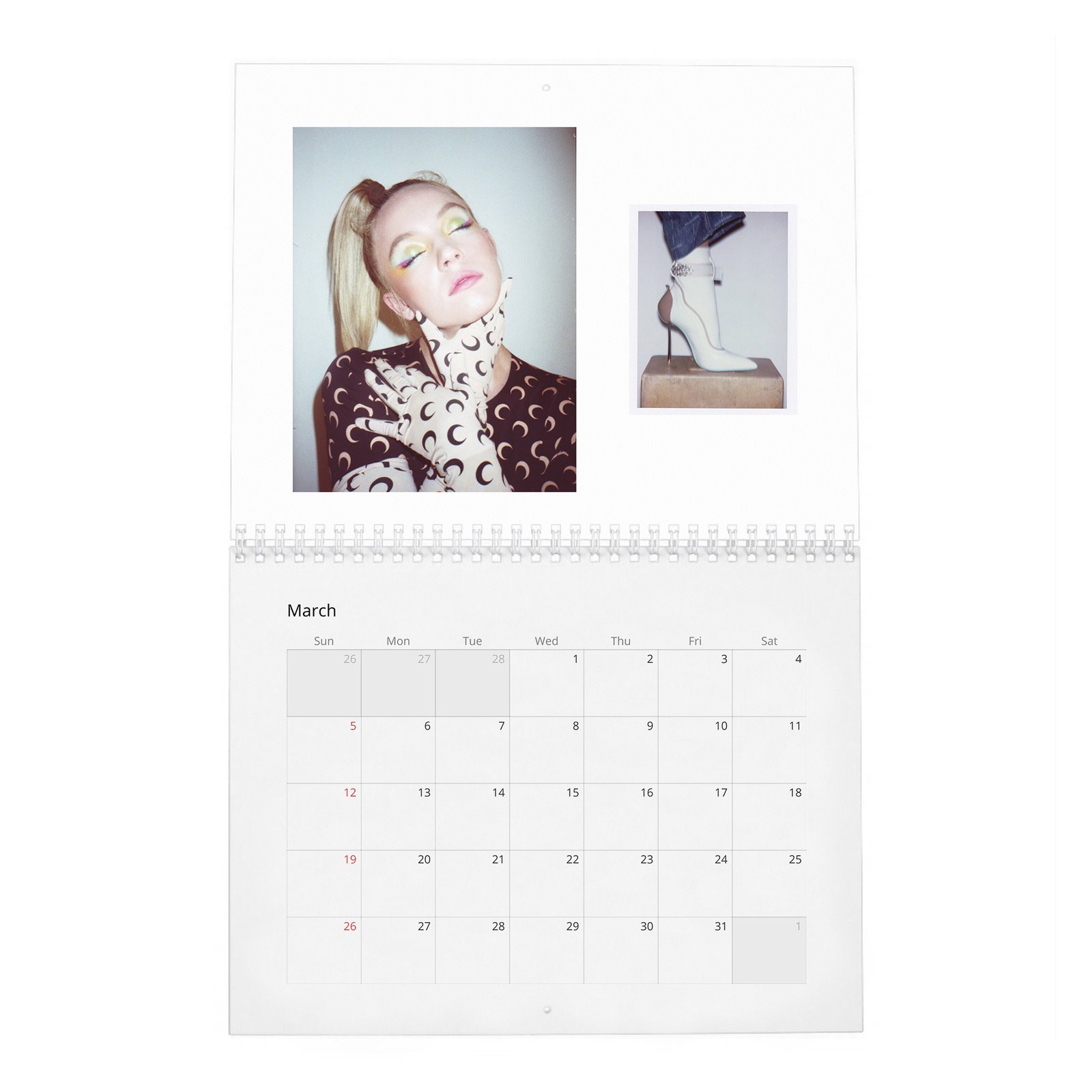 03 Sydney Sweeney - Content 2027 Wall Calendar