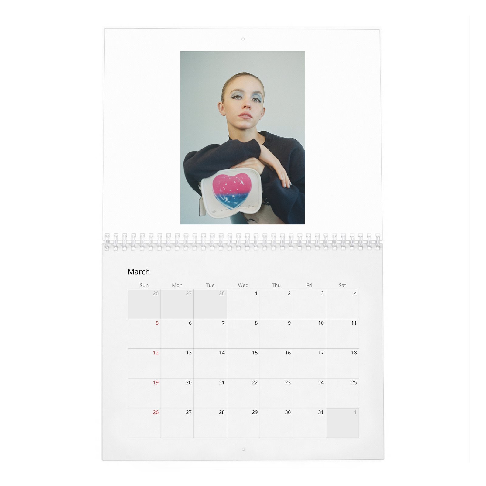 03 Sydney Sweeney - Plan A Only 2027 Wall Calendar