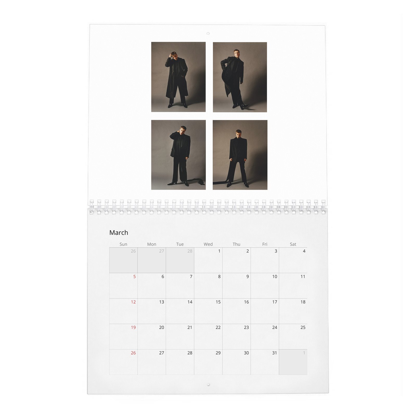 Ed Mc Vey - Content 2027 Wall Calendar